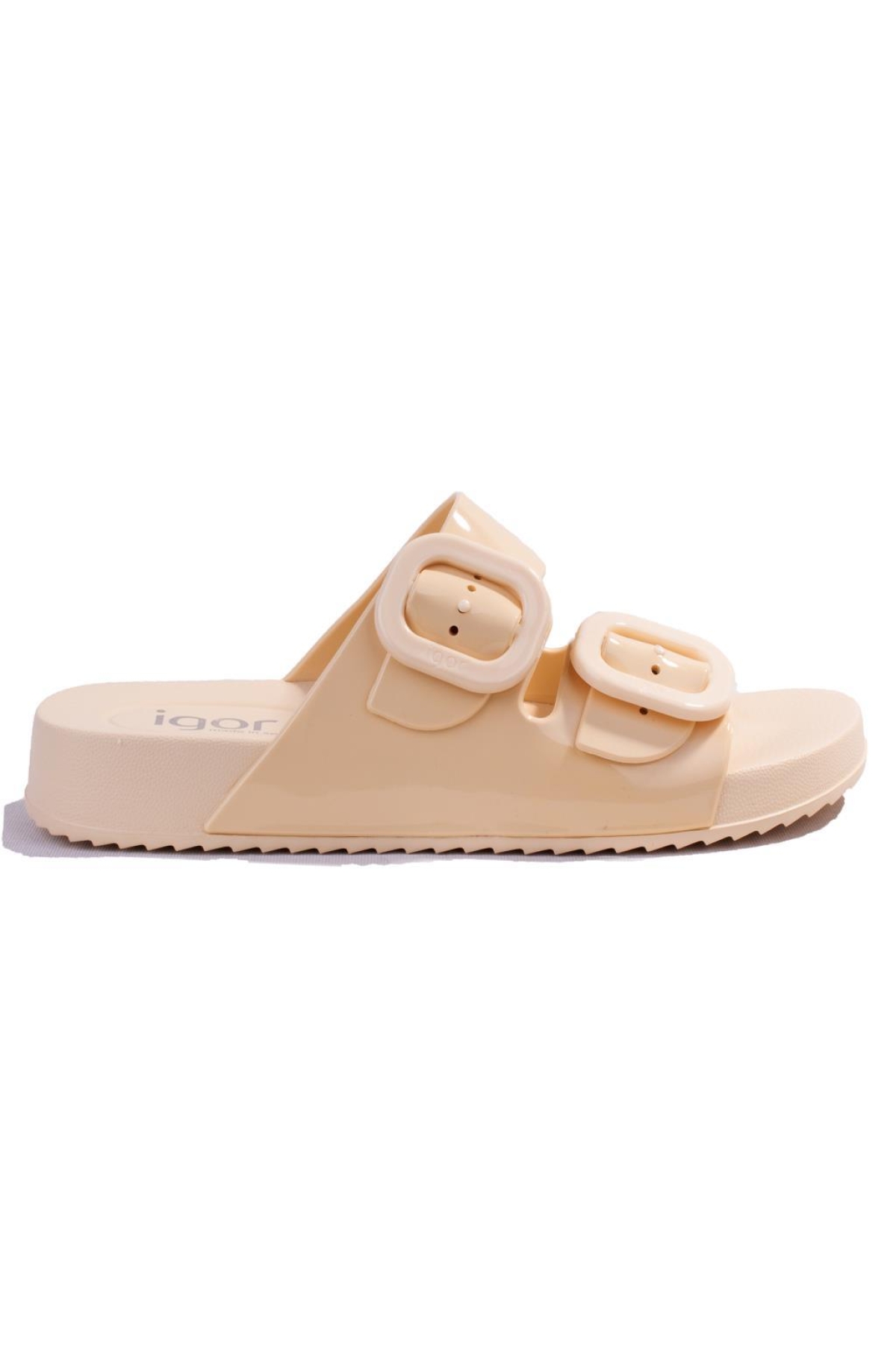 S10334 Habana Brillo Bej Ortopedik Günlük Kadın Terlik - Görsel 3