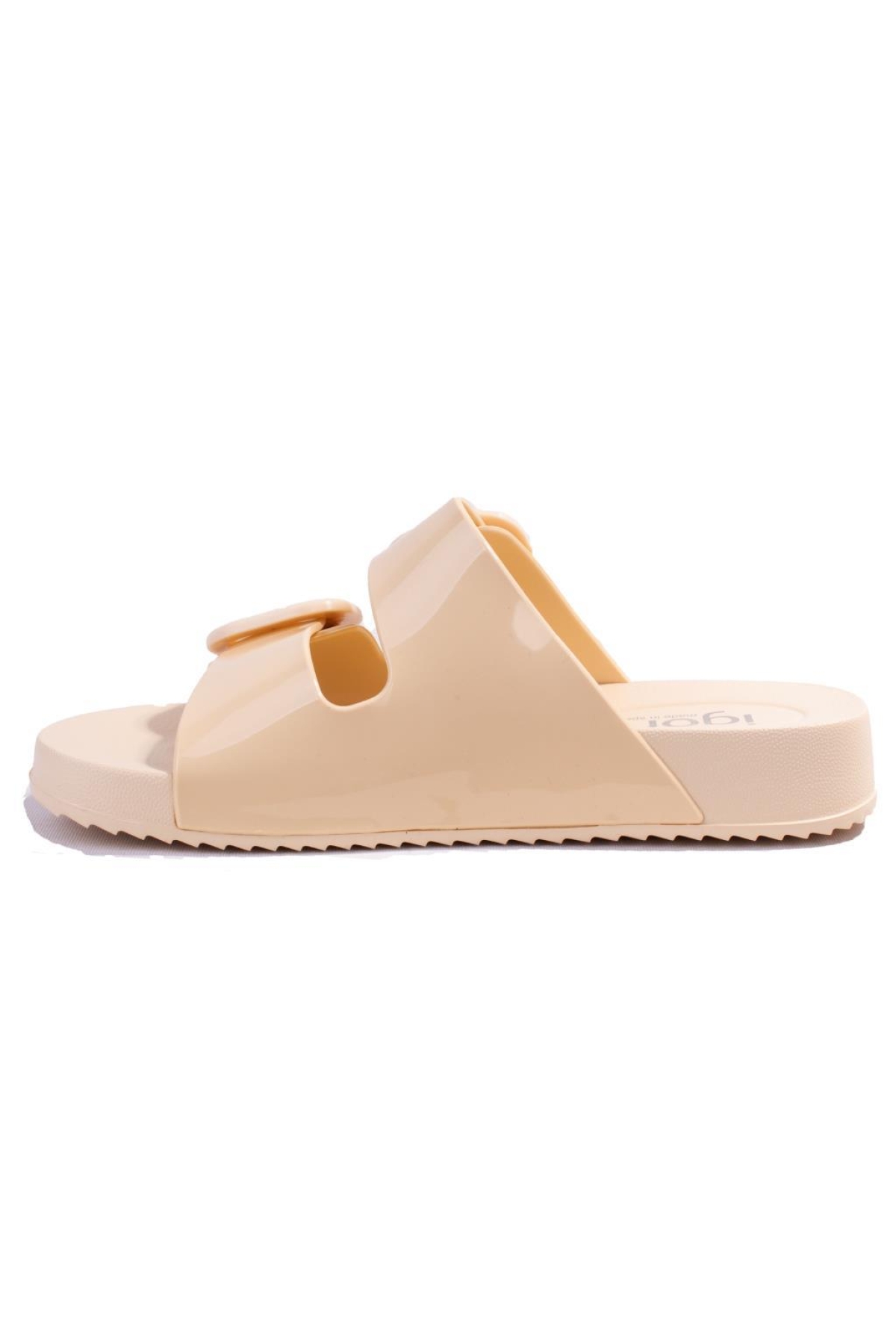 S10334 Habana Brillo Bej Ortopedik Günlük Kadın Terlik - Görsel 4