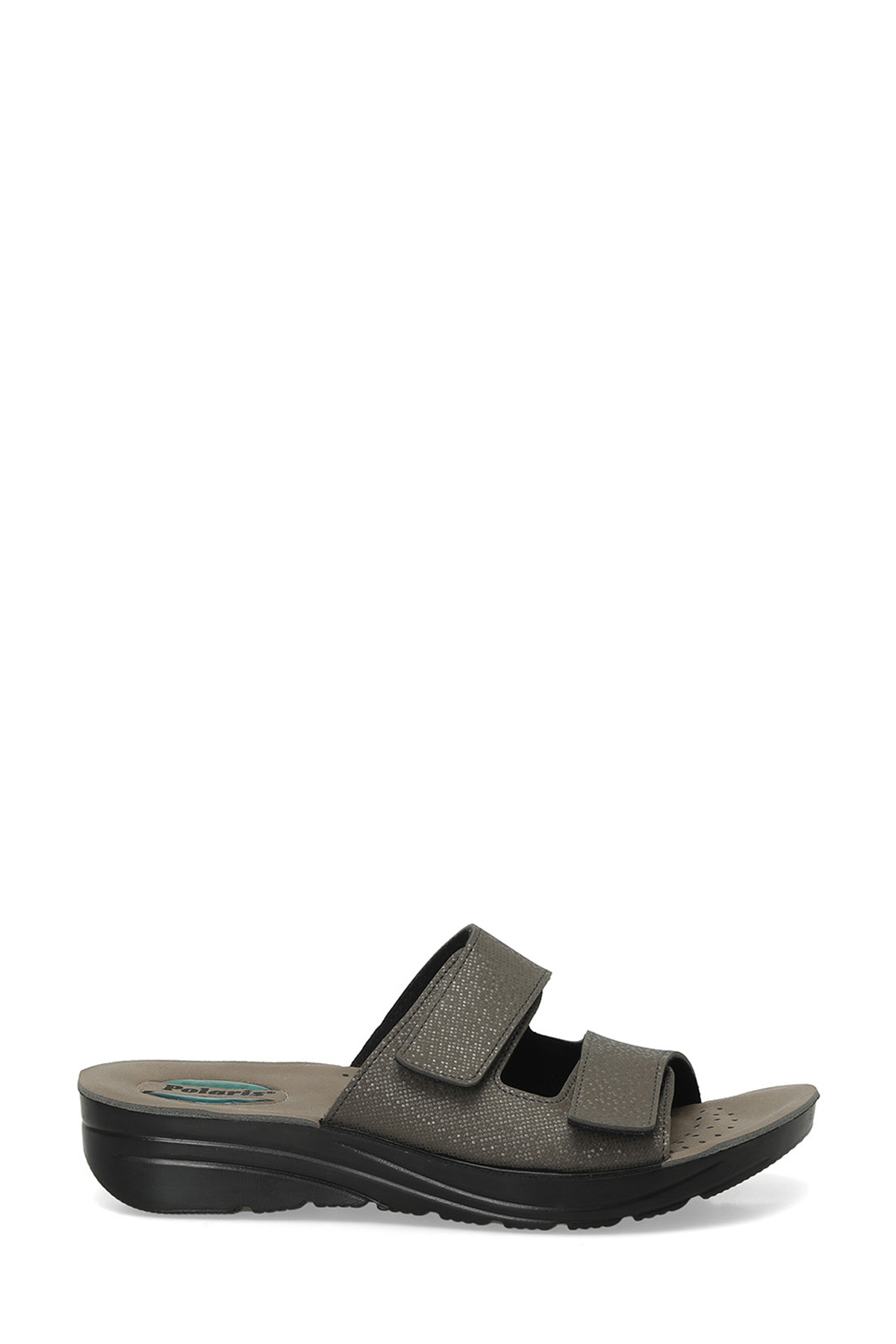 Polaris 607005.Z4PR Gri Kadın Ev Terliği - Görsel 2