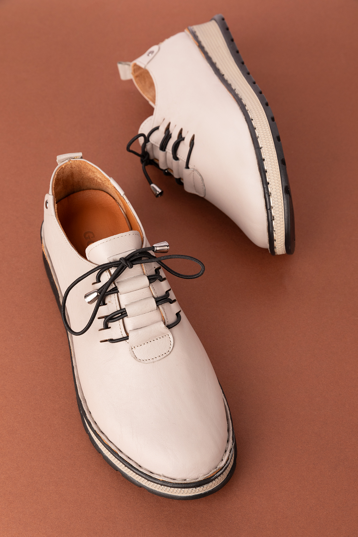 Gondol Hakiki Deri Hafif Taban Rahat Günlük Ayakkabı byz.530 - Görsel 5