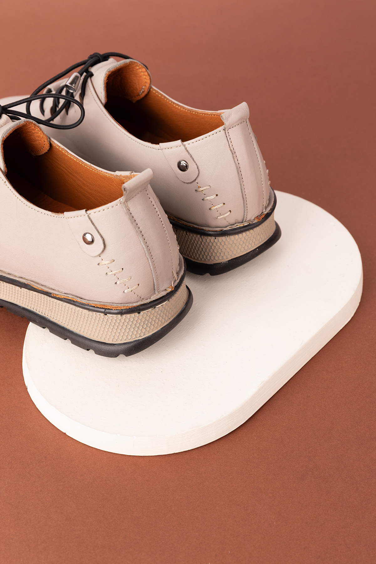 Gondol Hakiki Deri Hafif Taban Rahat Günlük Ayakkabı byz.530 - Görsel 6