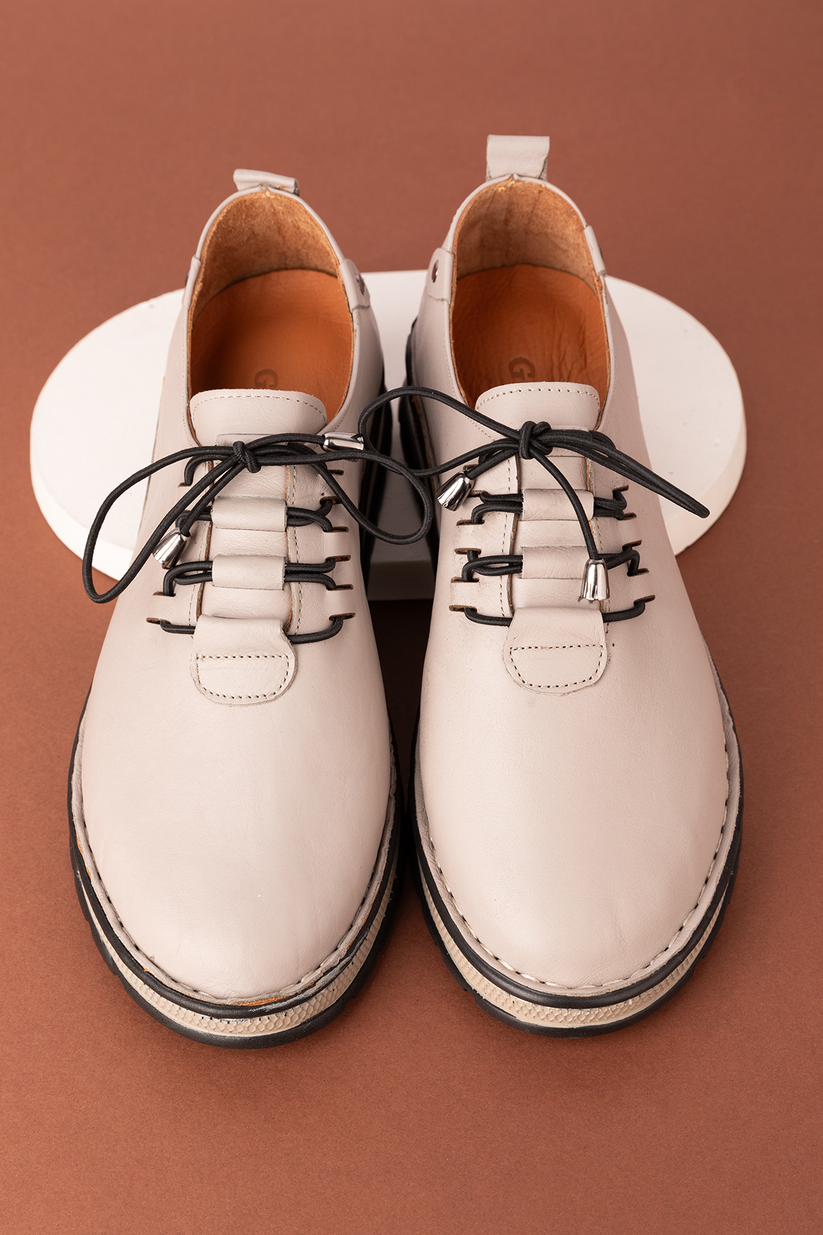 Gondol Hakiki Deri Hafif Taban Rahat Günlük Ayakkabı byz.530 - Görsel 7