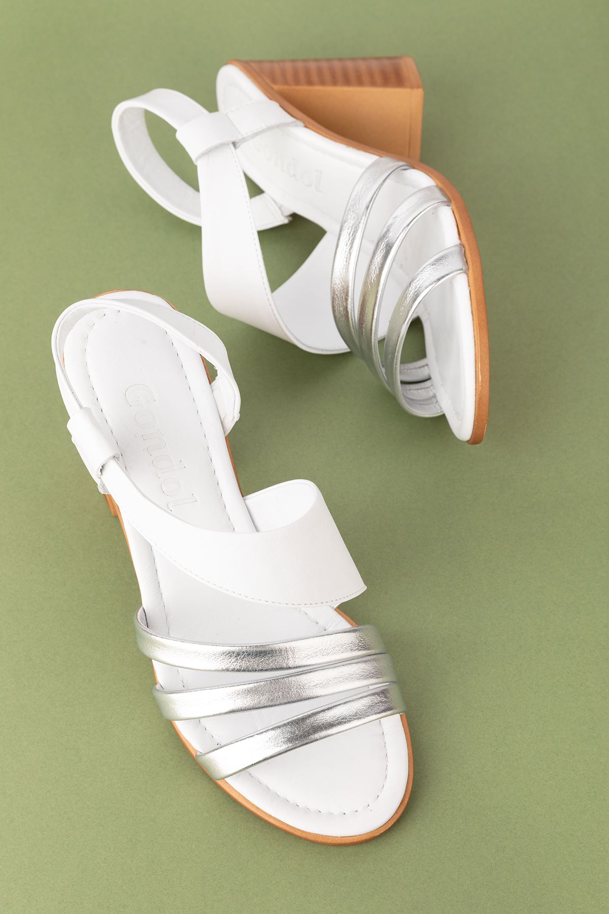 Gondol Kadın Hakiki Deri Topuklu Şık Ayakkabı tlh.603 - Görsel 2