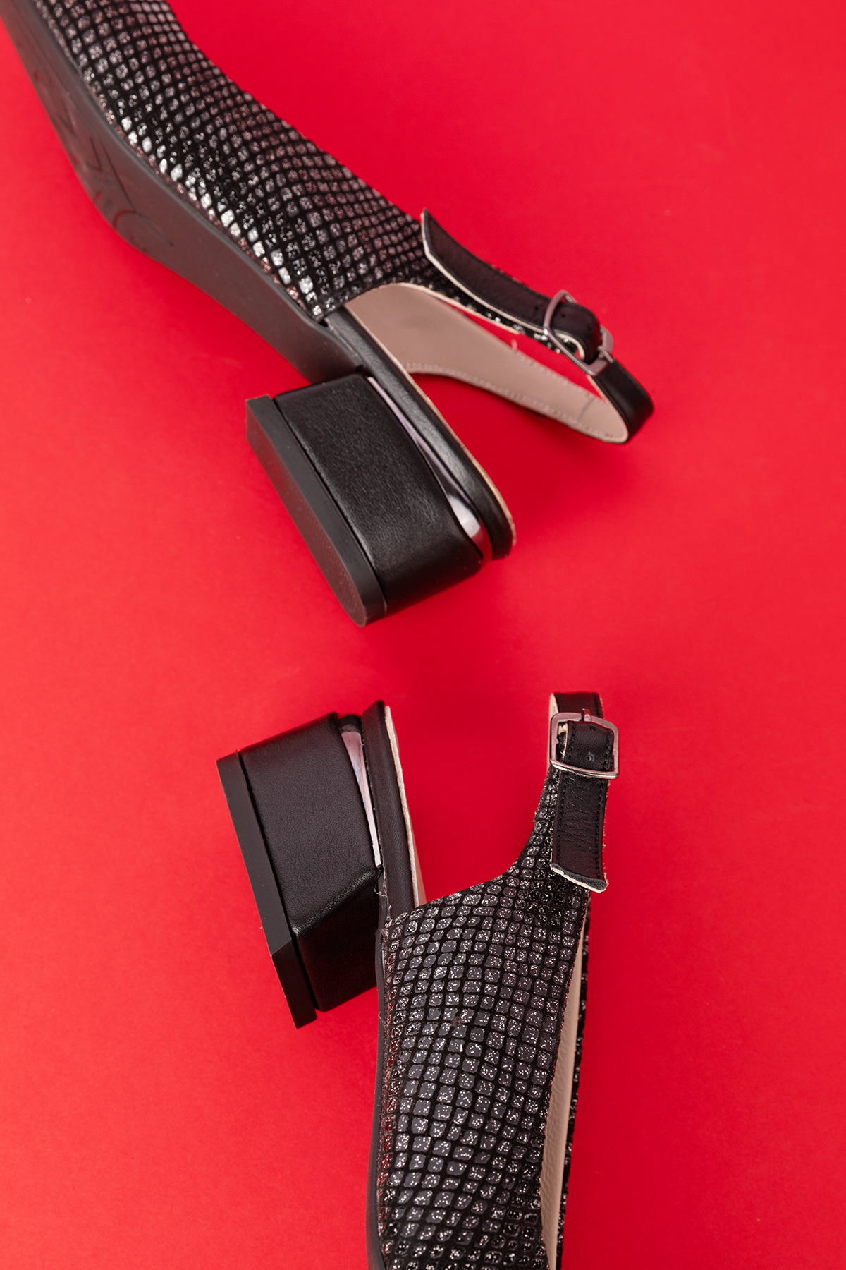 Gondol Hakiki Deri Kısa Topuklu Ayakkabı vdt.09 - Görsel 6