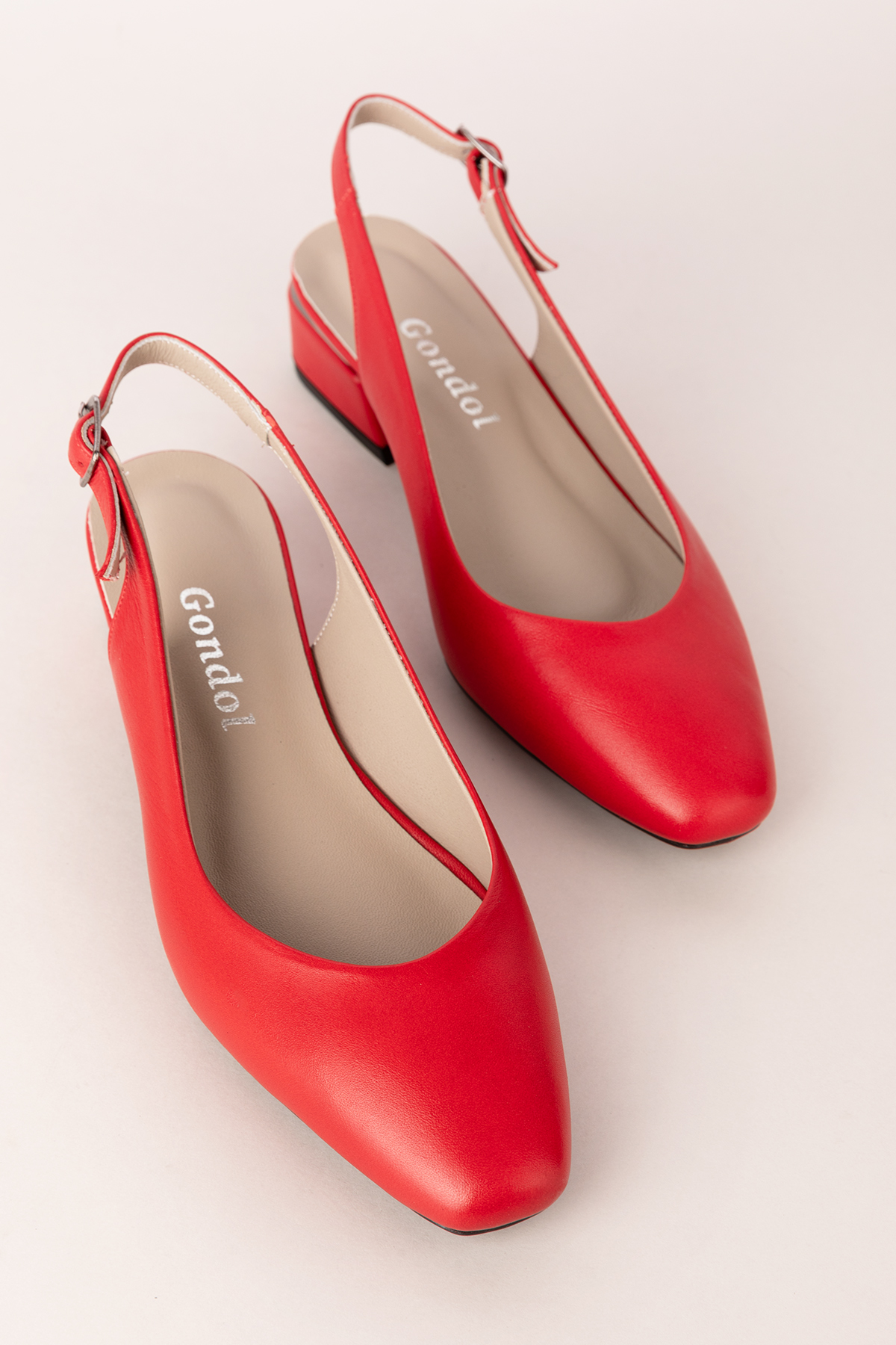 Gondol Hakiki Deri Kısa Topuklu Ayakkabı vdt.08 - Görsel 3