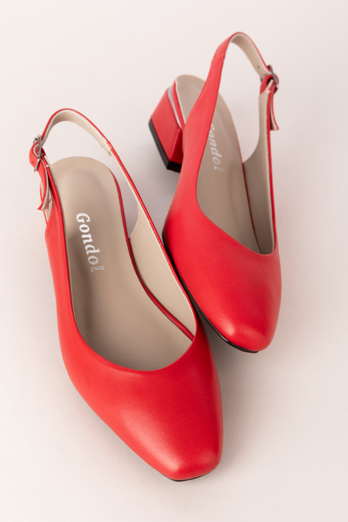 Gondol Hakiki Deri Kısa Topuklu Ayakkabı vdt.08 - Görsel 4