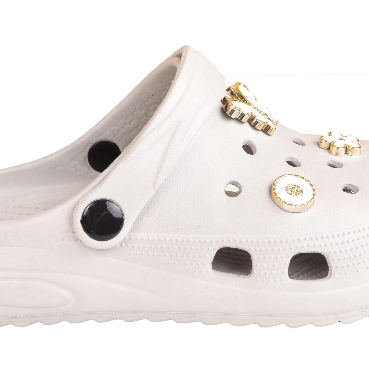 Kız Çocuk Yüksek Topuklu Taşlı Terlik Sandalet - Görsel 4