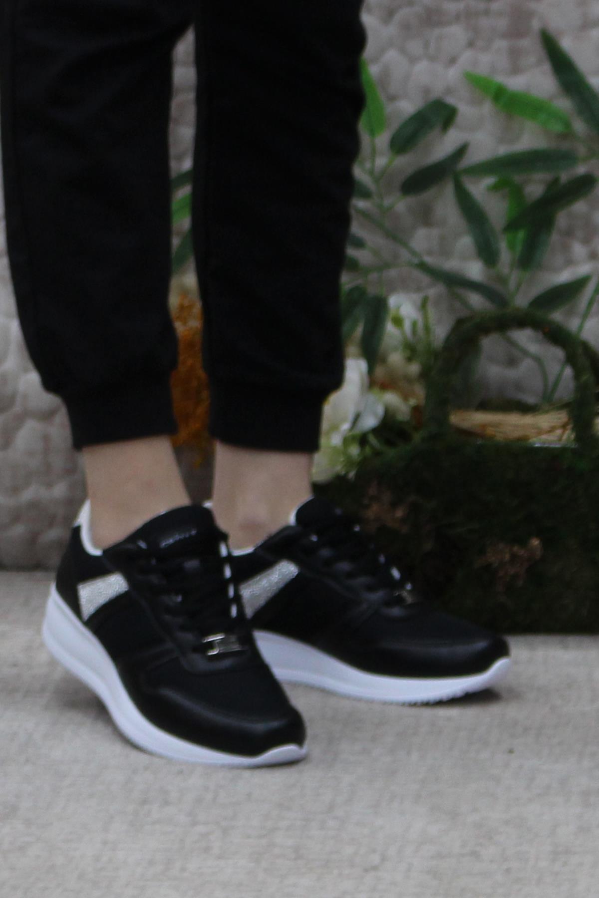 Grijax 0018 Anatomik Rahat Dolgu Taban Kadın Ayakkab - Görsel 3