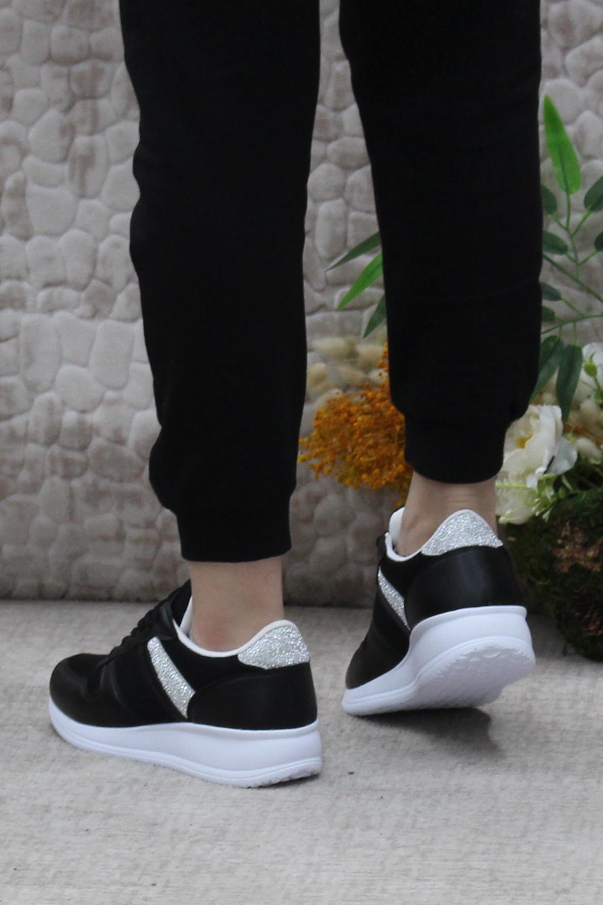 Grijax 0018 Anatomik Rahat Dolgu Taban Kadın Ayakkab - Görsel 5