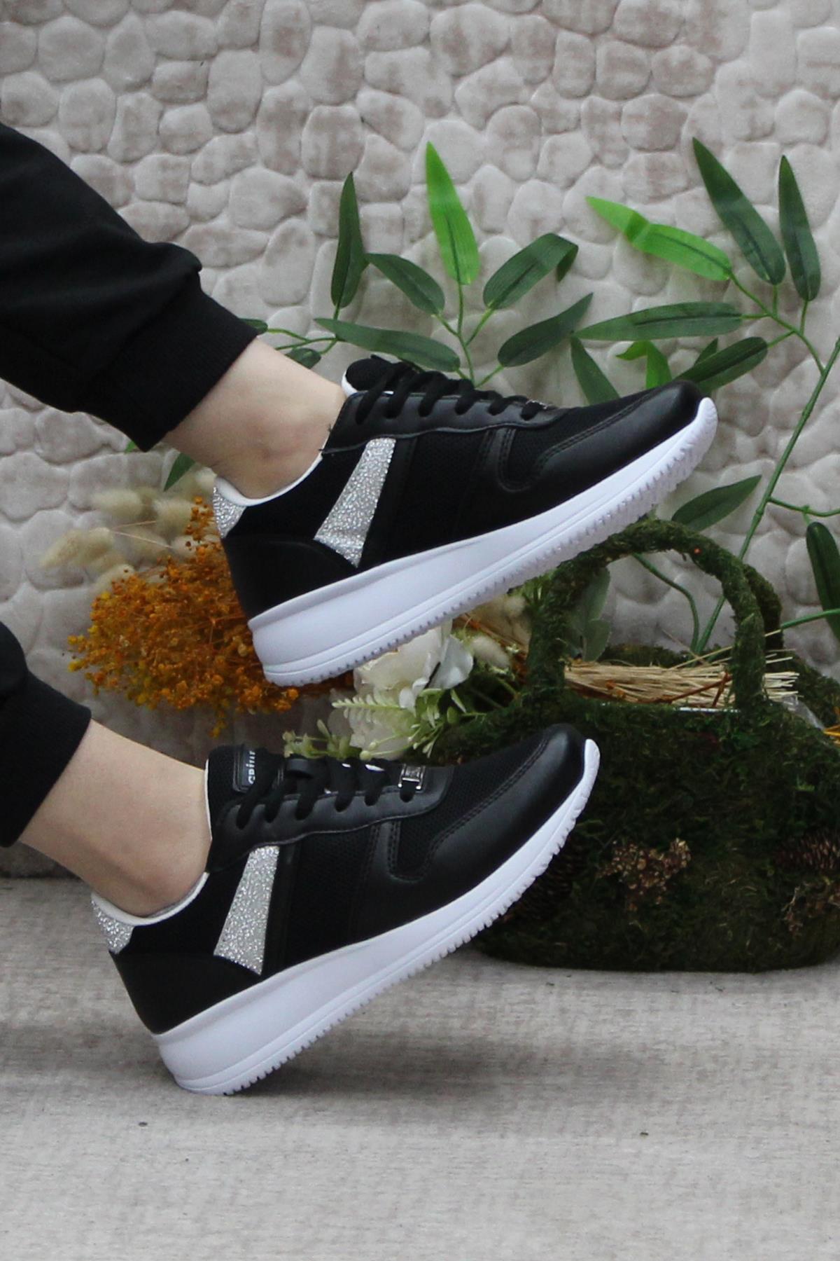 Grijax 0018 Anatomik Rahat Dolgu Taban Kadın Ayakkab - Görsel 6