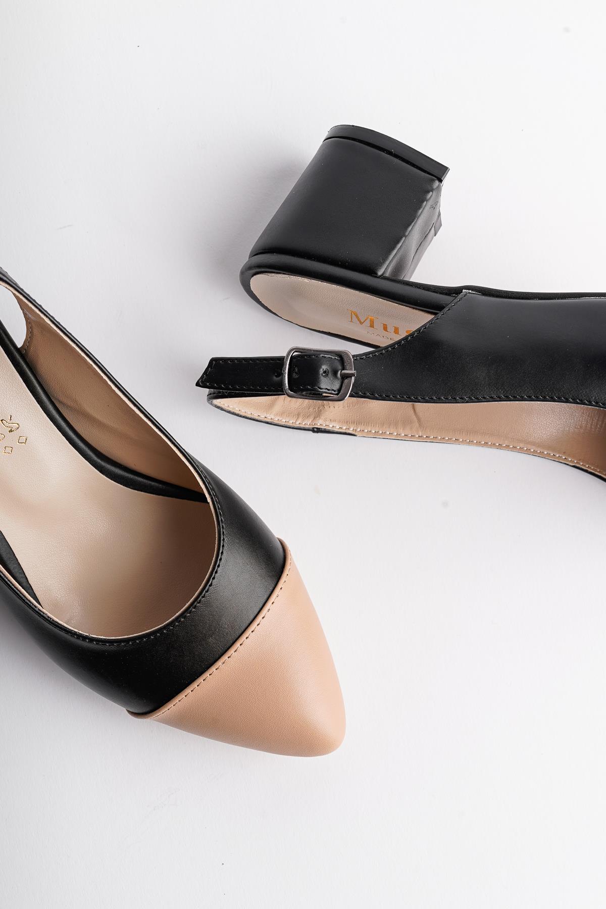 SHARON Garantili Kadın Günlük Topuklu Ayakkabı - Görsel 7