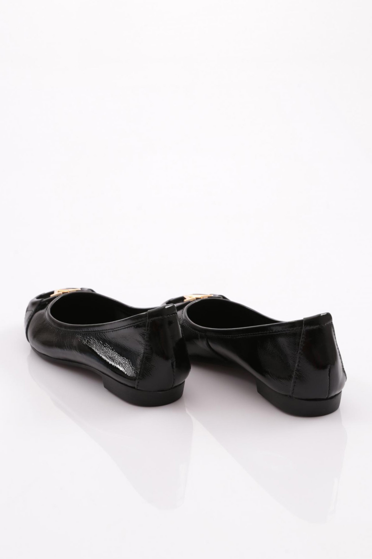 24057V Kadin V Tokali Aksesuarli Babet - Görsel 4