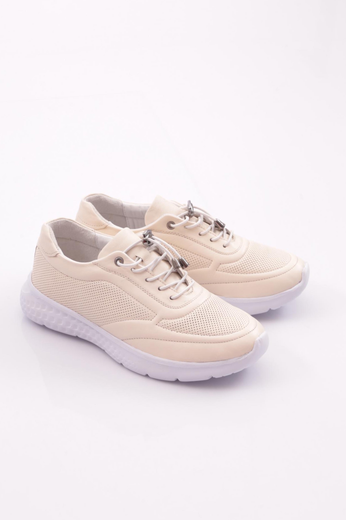2024 Kadin Bağcikli Lazer Comfort Ayakkabi - Görsel 3