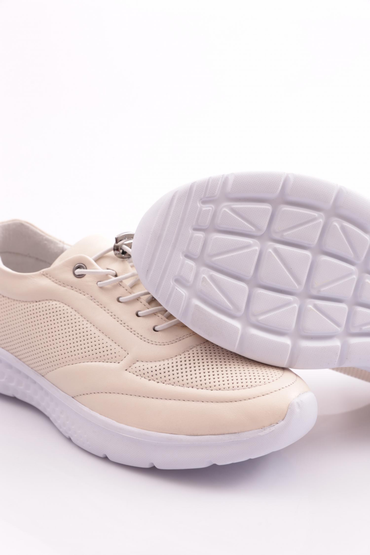 2024 Kadin Bağcikli Lazer Comfort Ayakkabi - Görsel 5