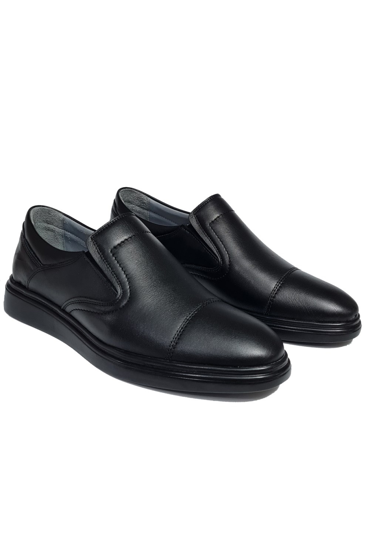 Erkek Hakiki Deri Rahat Yumuşak Kalın Taban Casual Ayakkabı AY-1020 - Görsel 2
