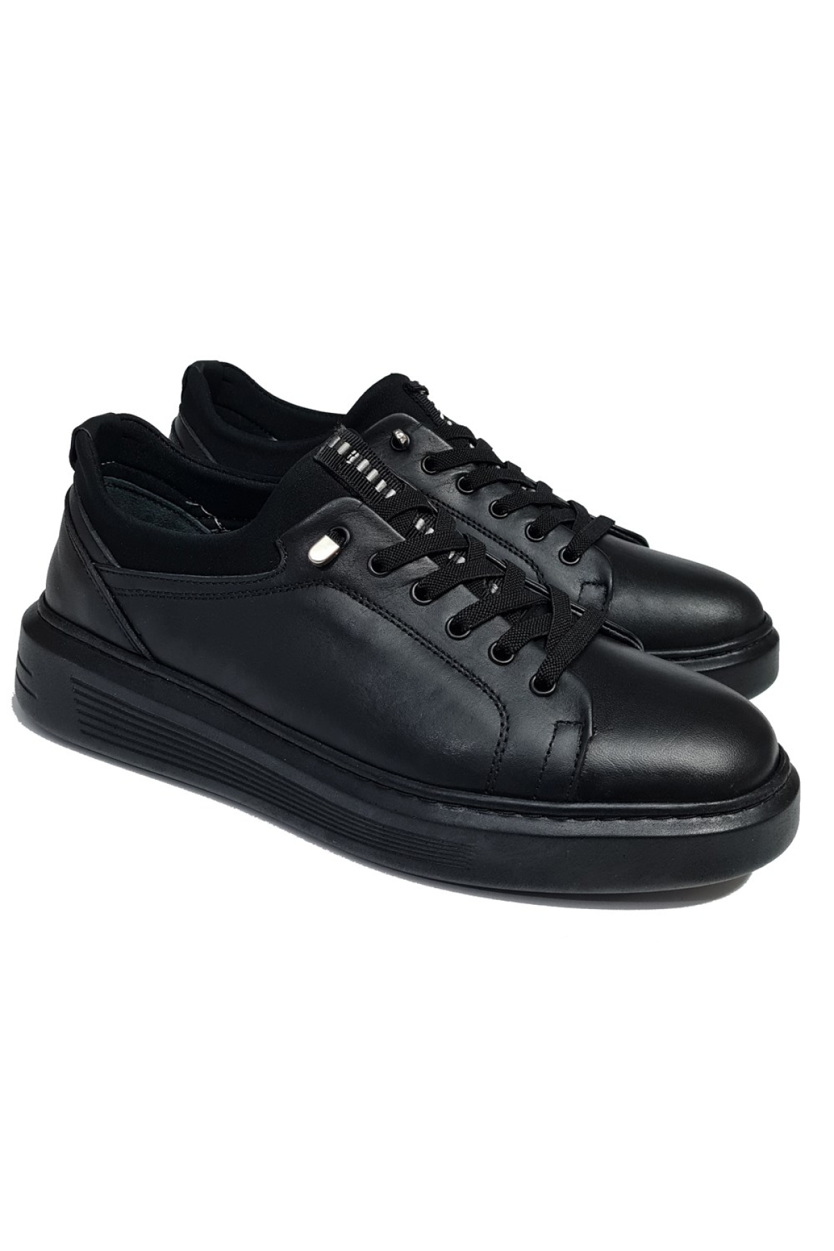 Erkek Hakiki Deri Rahat Yumuşak Kalın Taban Casual Ayakkabı AY-1050 - Görsel 2