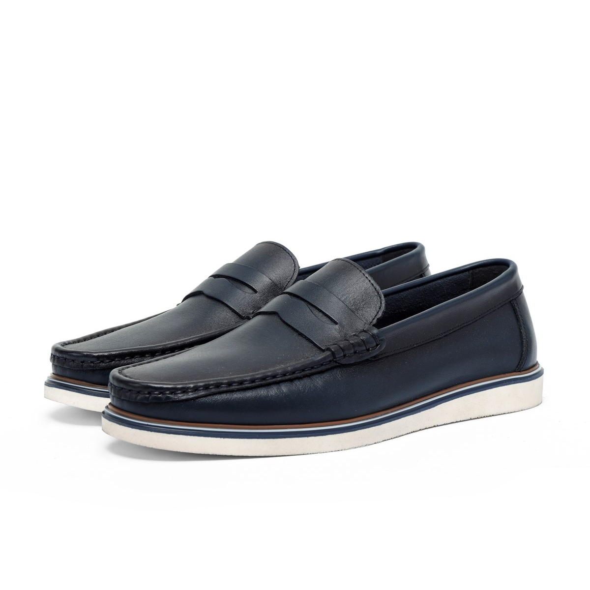 Vittoria Hakiki Deri Erkek Günlük Ayakkabı Loafer Ayakkabı - Görsel 6