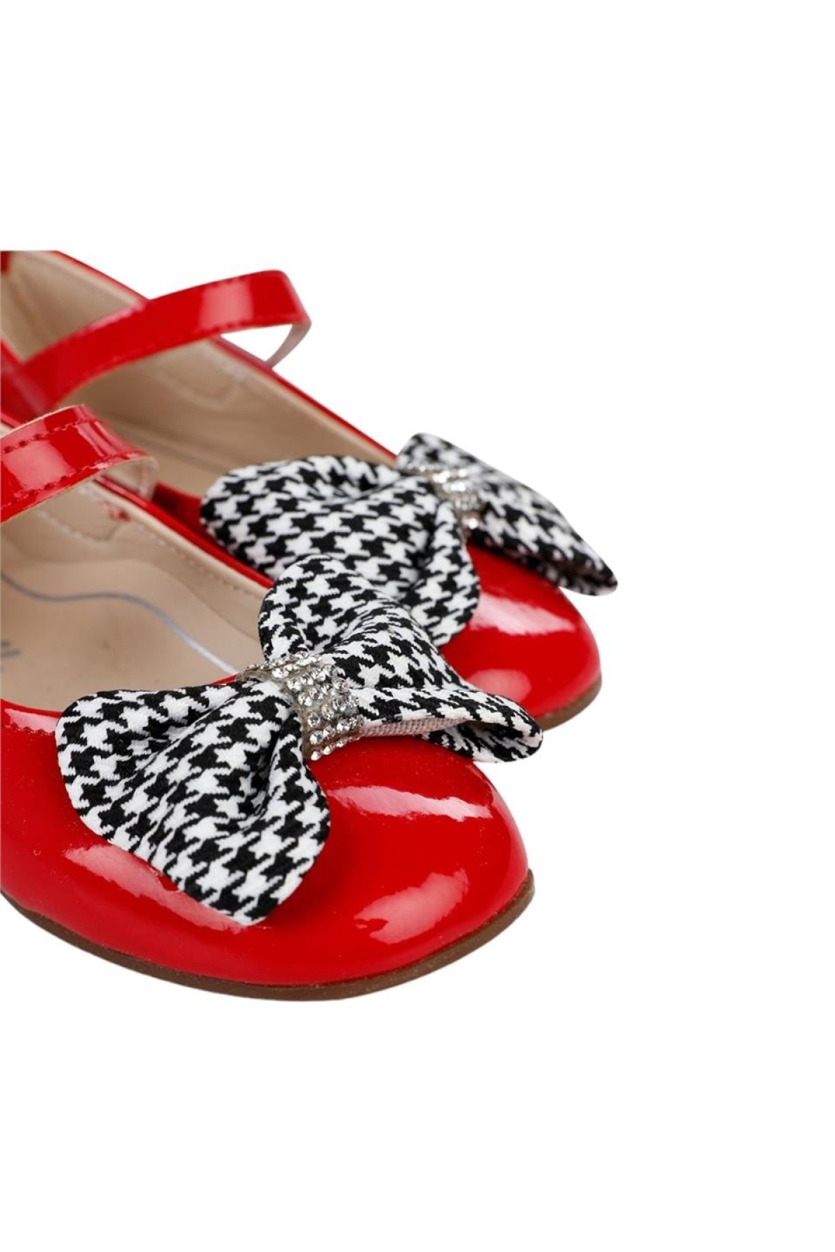 Kız Çocuk Babet Ayakkabı KIRMIZI - Görsel 7