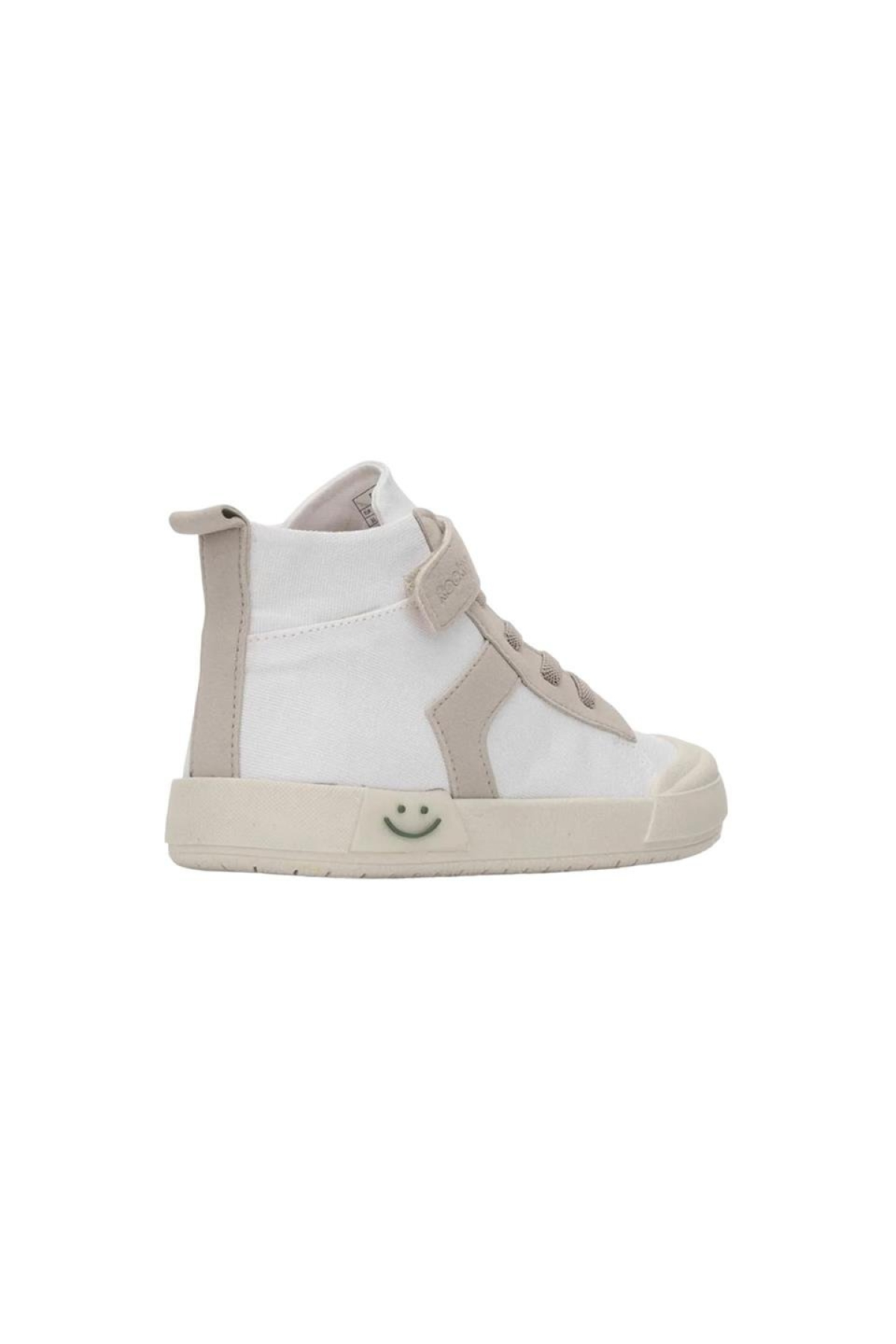 Ortopedik Unisex Işıklı Bilekli Keten Çocuk Spor Ayakkabı BEYAZ - Görsel 7