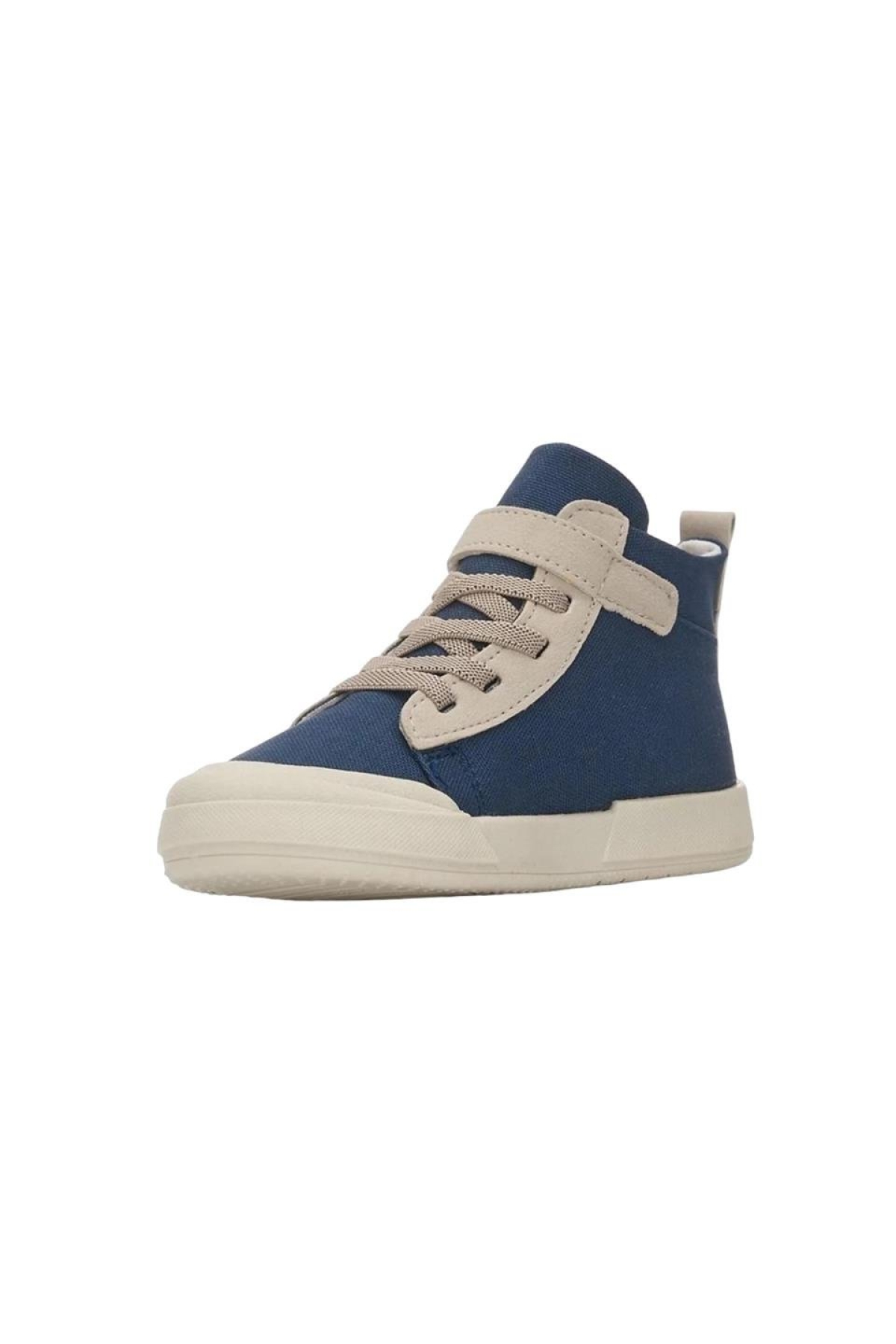 Ortopedik Unisex Işıklı Bilekli Keten Çocuk Spor Ayakkabı LACİVERT - Görsel 6