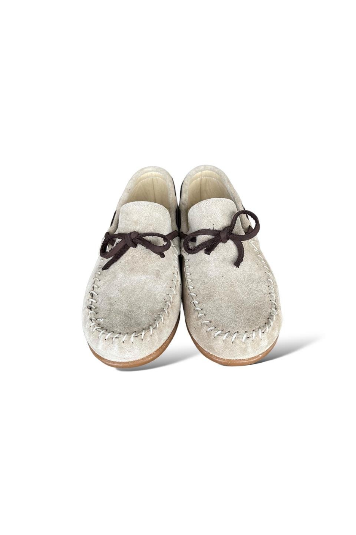 Hakiki Deri Süet Timberland Erkek Çocuk Ayakkabı KUM - Görsel 5