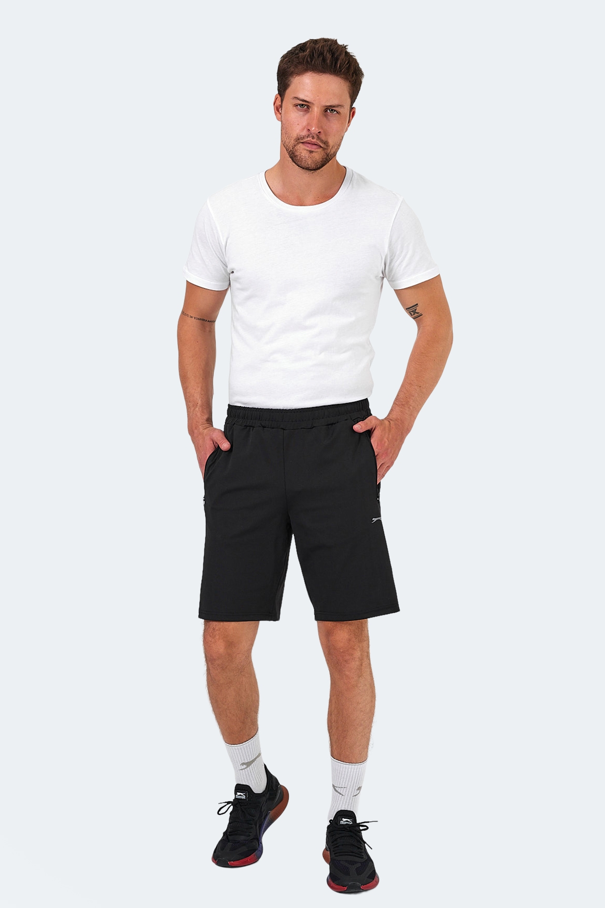 Slazenger REIDAR Erkek Şort Siyah — 6