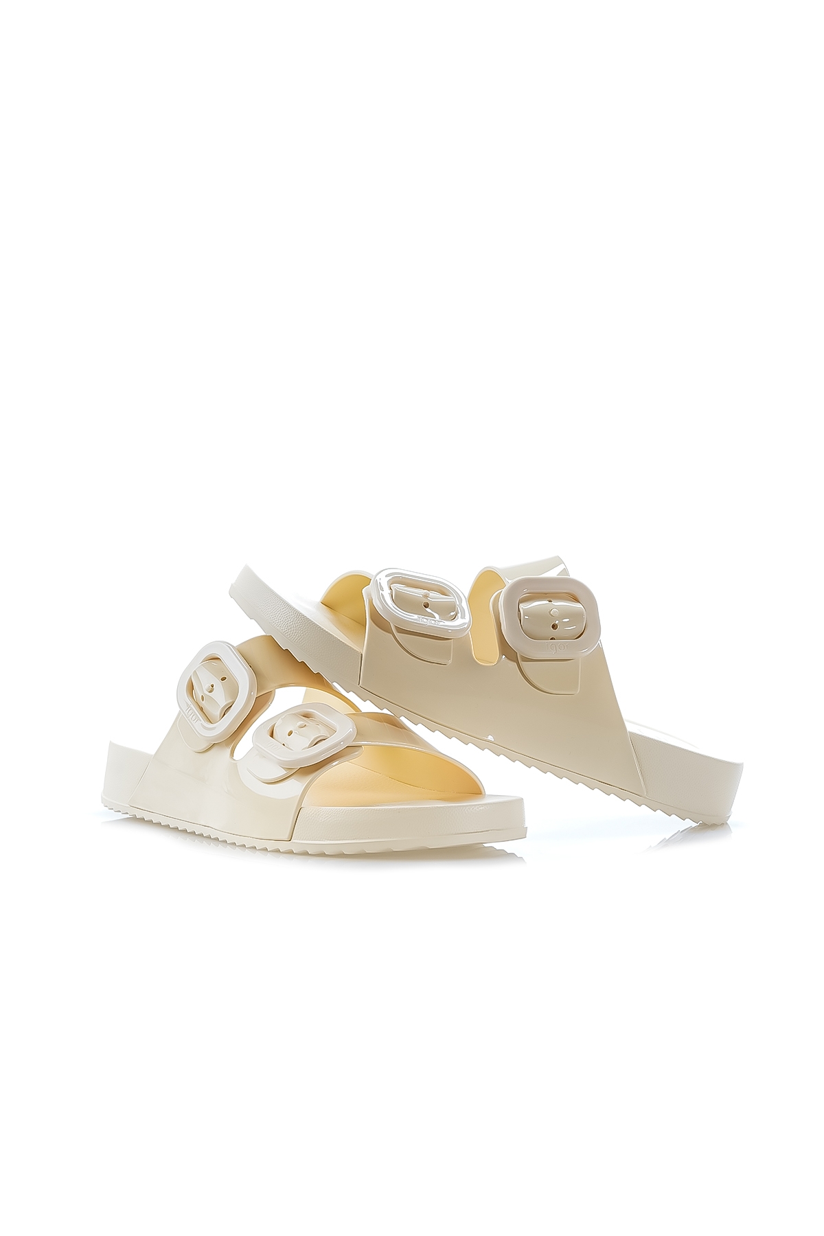 İGOR HABANA BRILLO KADIN TOKA DETAYLI HAVUZ-PLAJ-GÜNLÜK TERLİK (36-40) 24Y S10334 BEJ RUGAN - Görsel 7