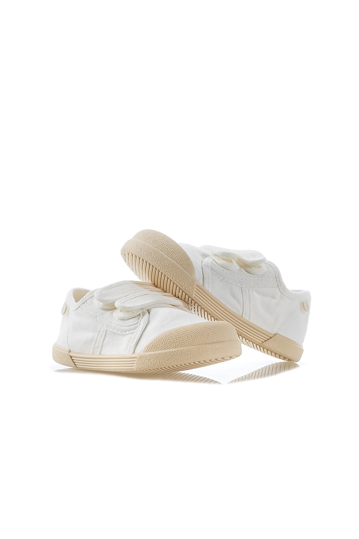 İGOR LONA V. UNISEX ÇOCUK ANATOMİK TABAN GÜNLÜK KETEN AYAKKABI (20-30) 24Y S10333 BEYAZ - Görsel 7