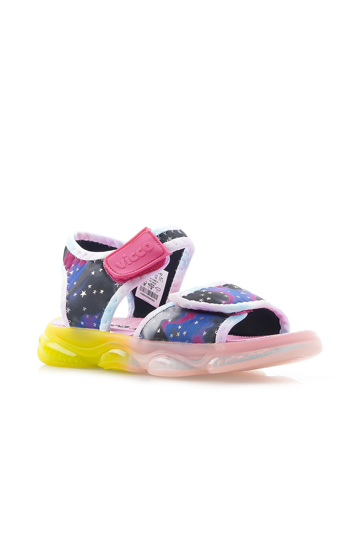 Nia Kız Çocuk Anatomik Hafif Taban Günlük Sandalet (22-30) 24y 321.222 Pk Siyah - Görsel 5