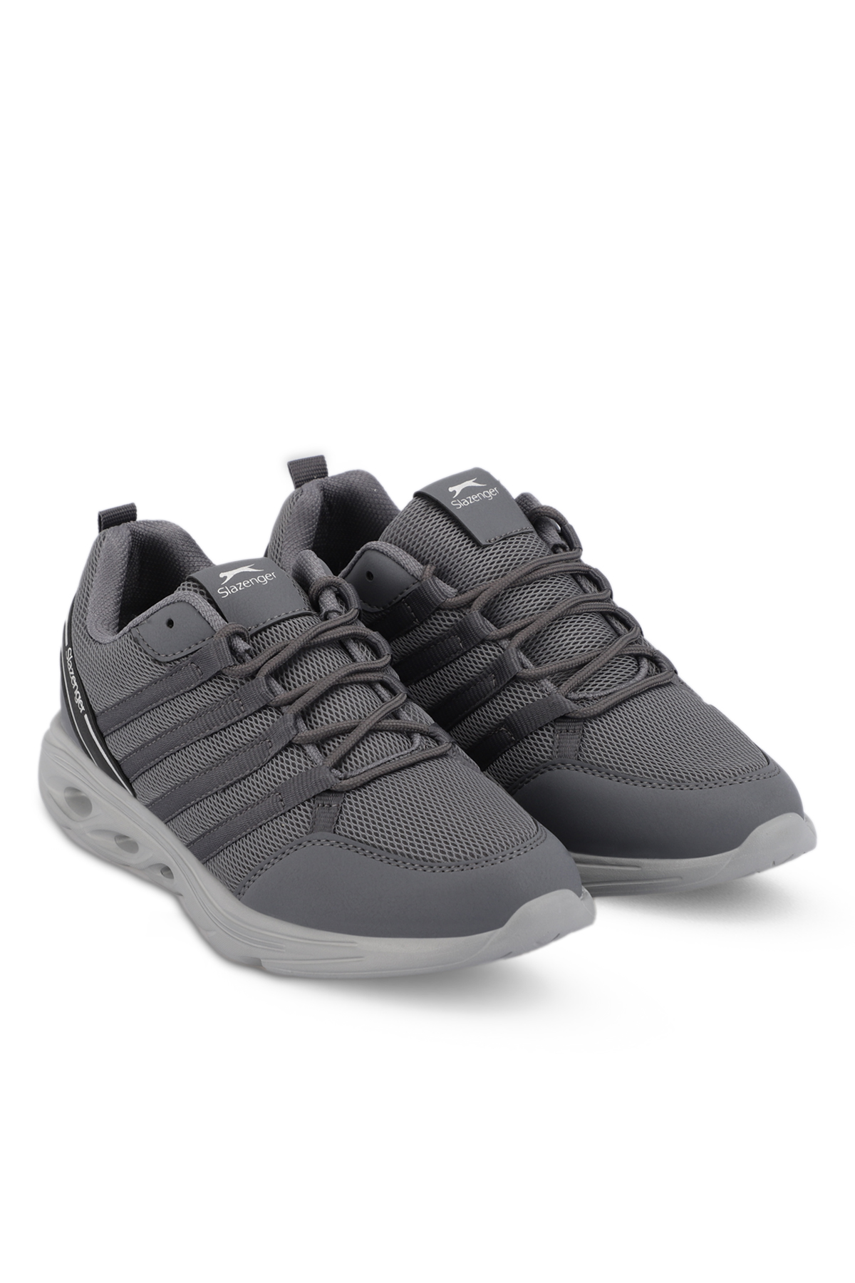 ERNESTO Erkek Sneaker Ayakkabı Koyu Gri - Görsel 3