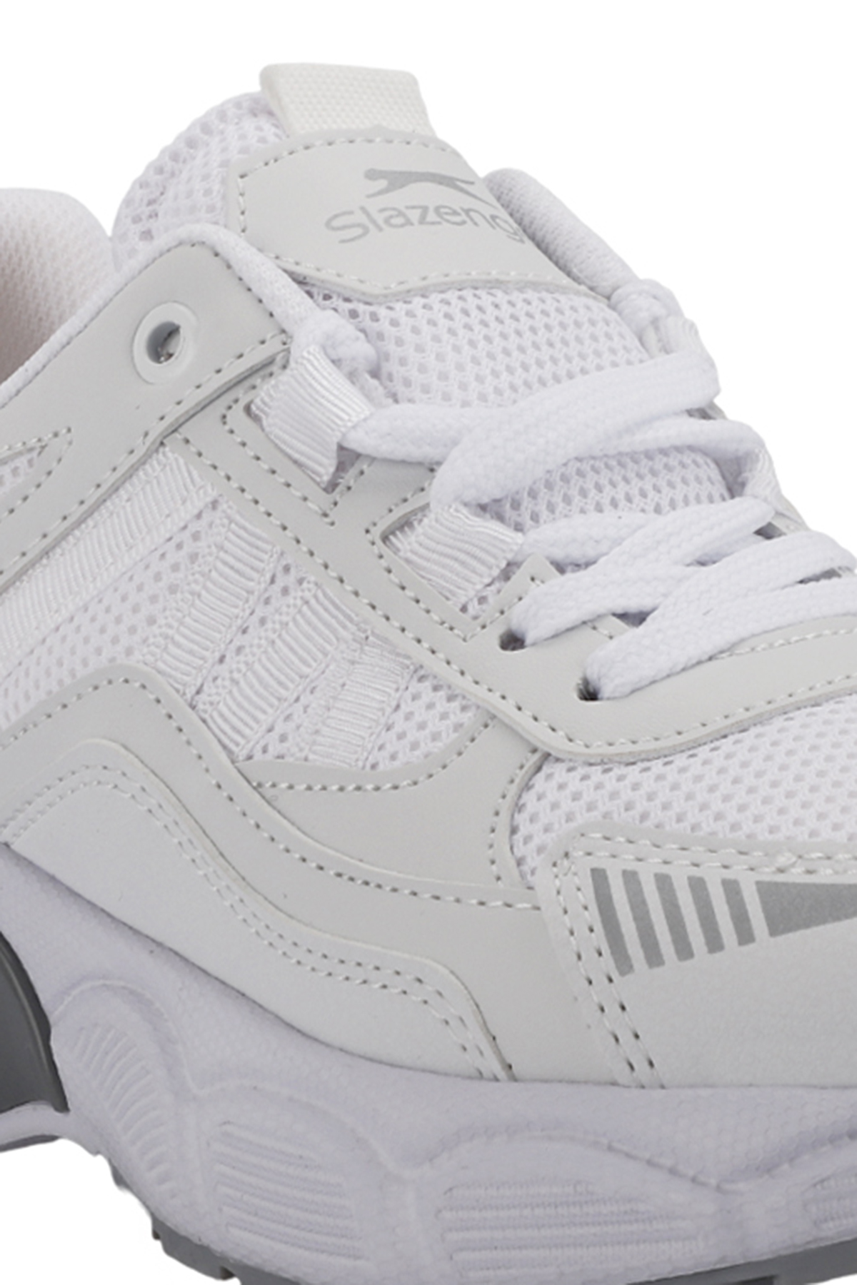 ZELLA Kadın Sneaker Ayakkabı Beyaz / Gümüş - Görsel 5