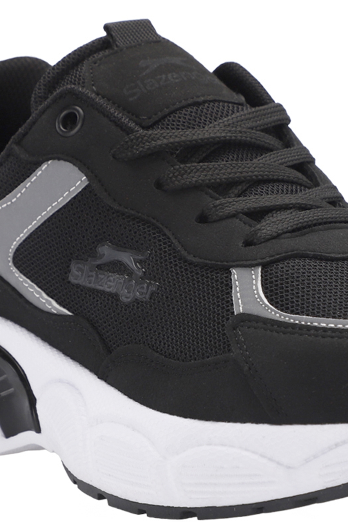 ZOSIA Kadın Sneaker Ayakkabı Siyah / Koyu Gri - Görsel 5