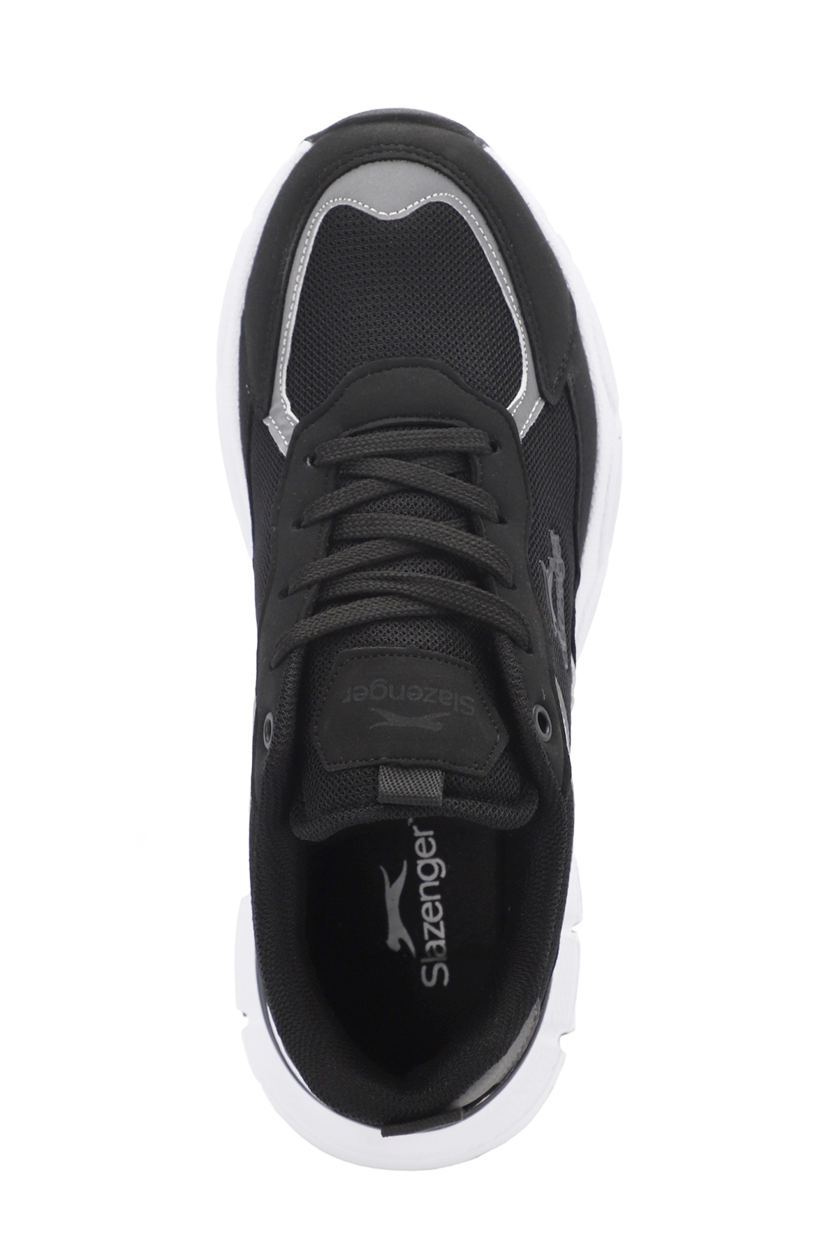 ZOSIA Kadın Sneaker Ayakkabı Siyah / Koyu Gri - Görsel 6