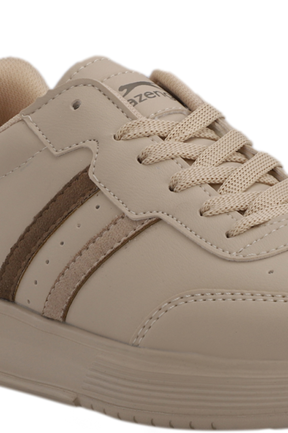 ZIPPER I Kadın Sneaker Ayakkabı Bej - Görsel 5
