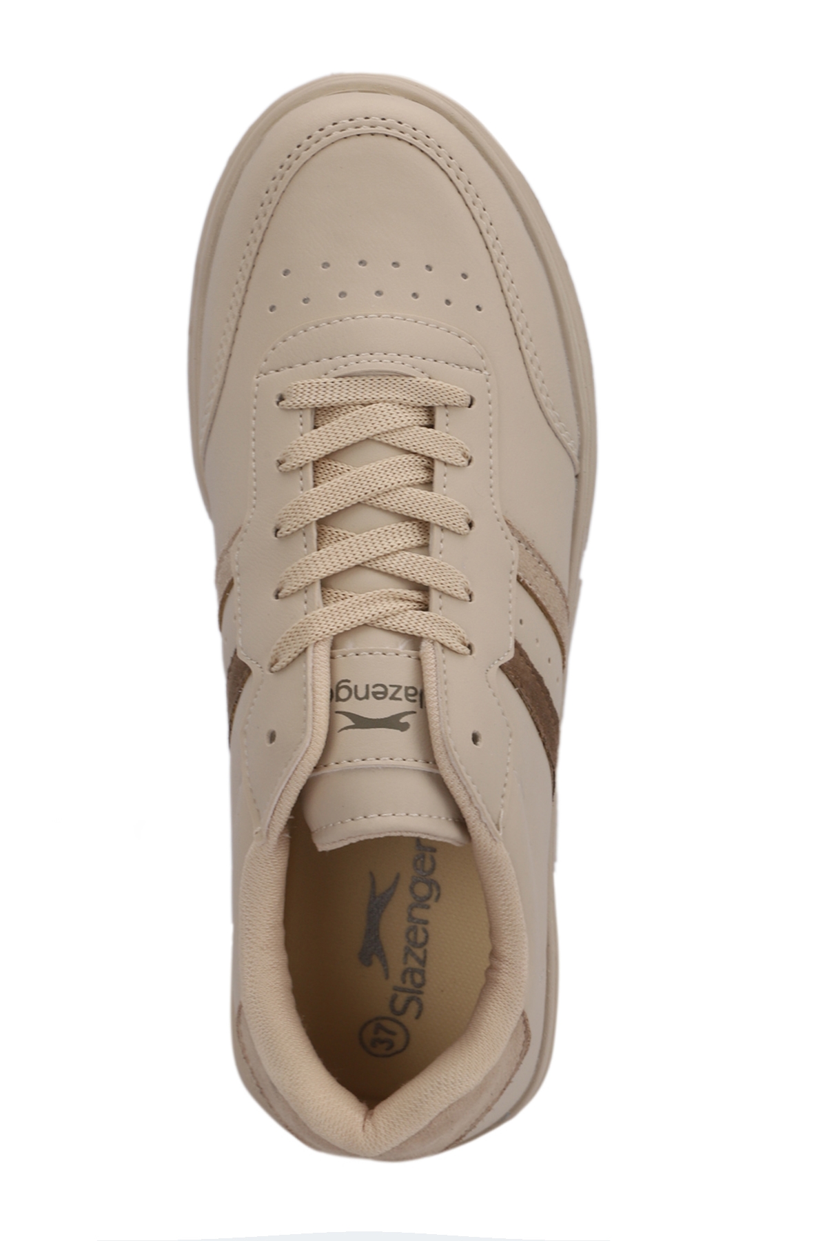 ZIPPER I Kadın Sneaker Ayakkabı Bej - Görsel 6