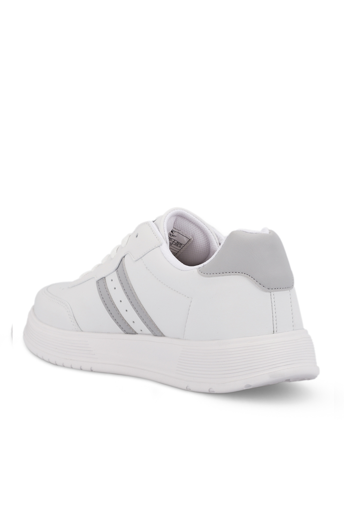 ZIPPER I Kadın Sneaker Ayakkabı Beyaz / Gri - Görsel 4