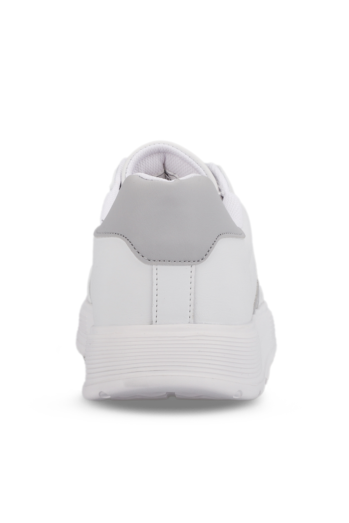 ZIPPER I Kadın Sneaker Ayakkabı Beyaz / Gri - Görsel 7