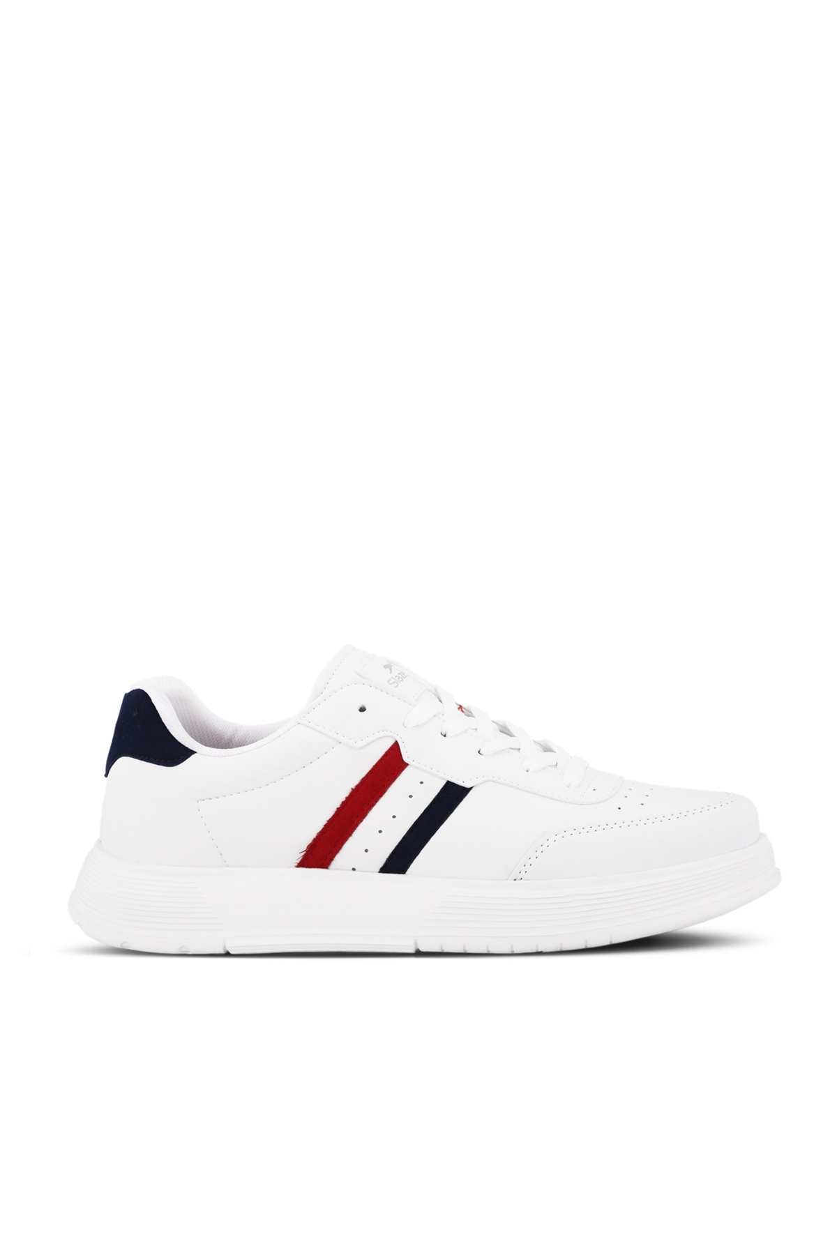 ZIPPER I Kadın Sneaker Ayakkabı Beyaz / Lacivert / Kırmızı - Görsel 2