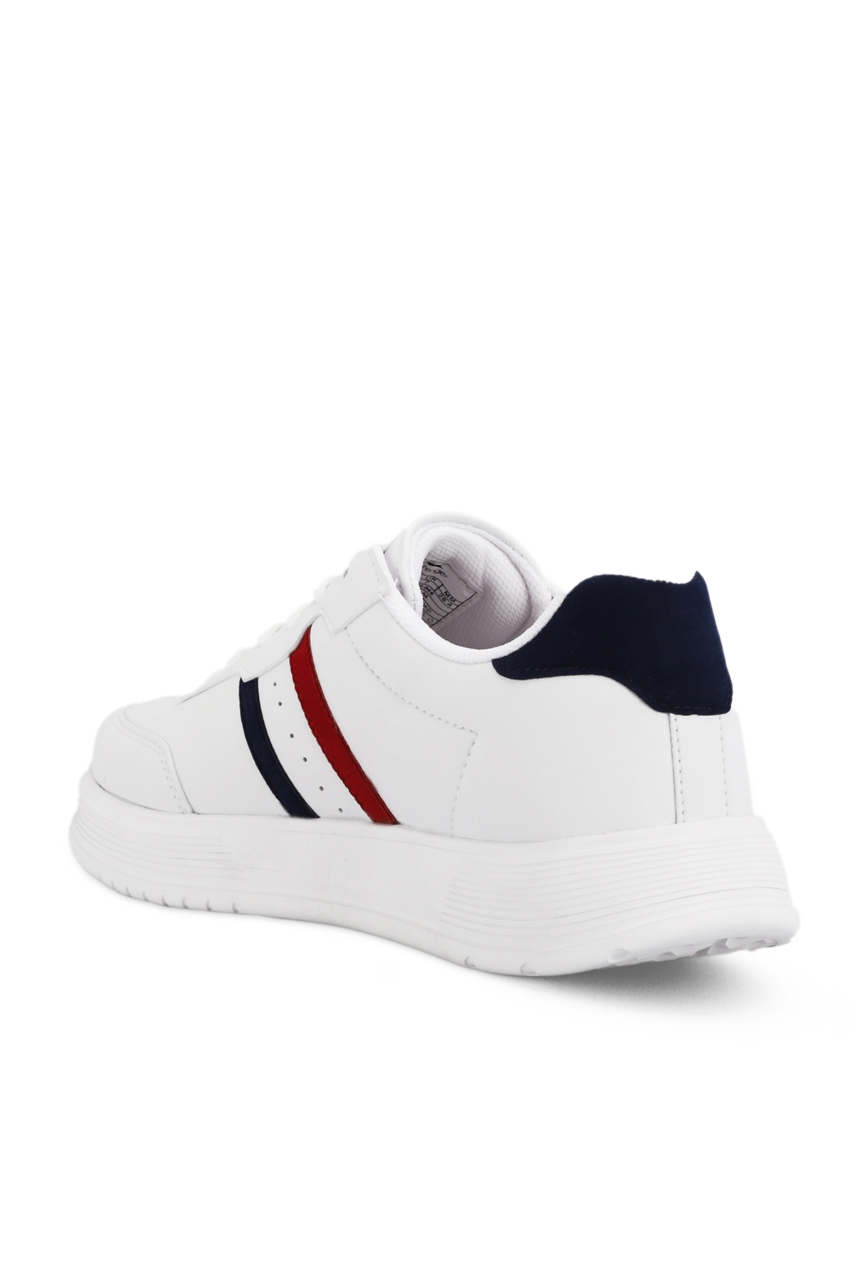 ZIPPER I Kadın Sneaker Ayakkabı Beyaz / Lacivert / Kırmızı - Görsel 4