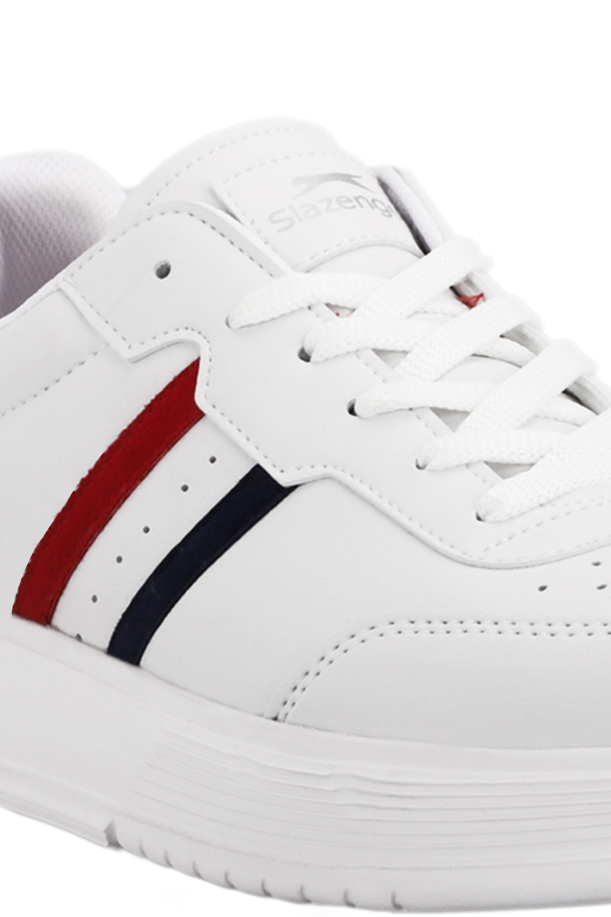 ZIPPER I Kadın Sneaker Ayakkabı Beyaz / Lacivert / Kırmızı - Görsel 5