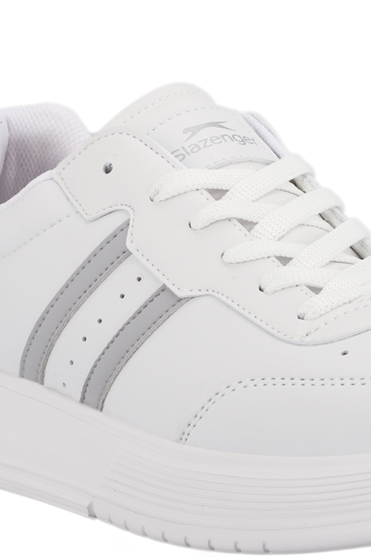 ZIPPER I Erkek Sneaker Ayakkabı Beyaz / Gri - Görsel 5