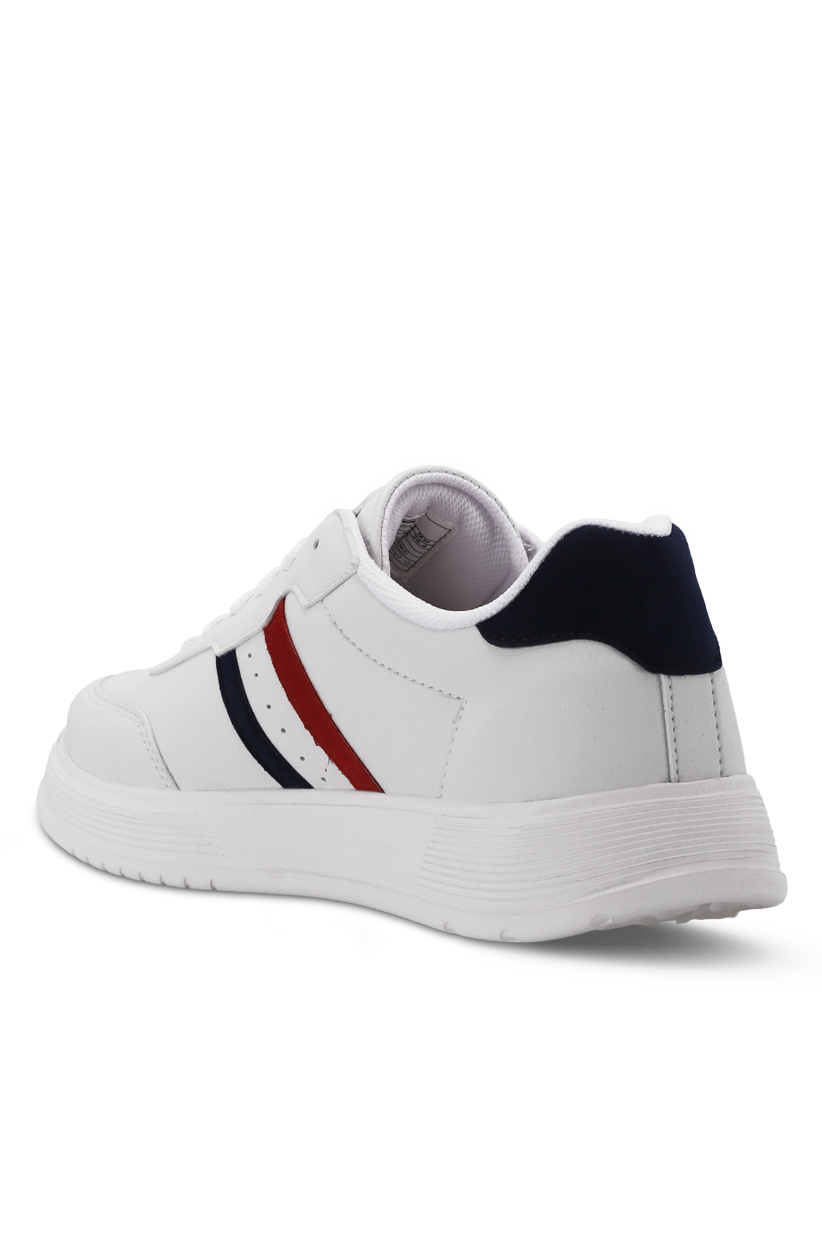 ZIPPER I Erkek Sneaker Ayakkabı Beyaz / Lacivert / Kırmızı - Görsel 4