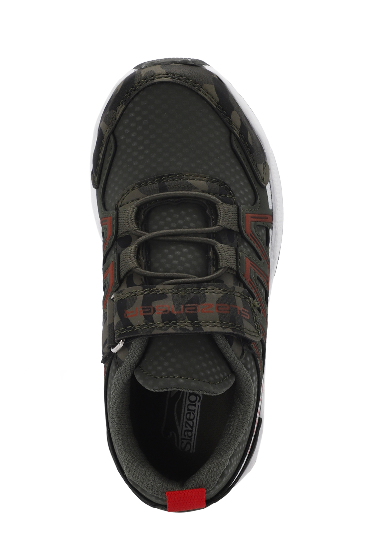 ELIPS Unisex Çocuk Sneaker Ayakkabı Haki Kamuflaj - Görsel 6