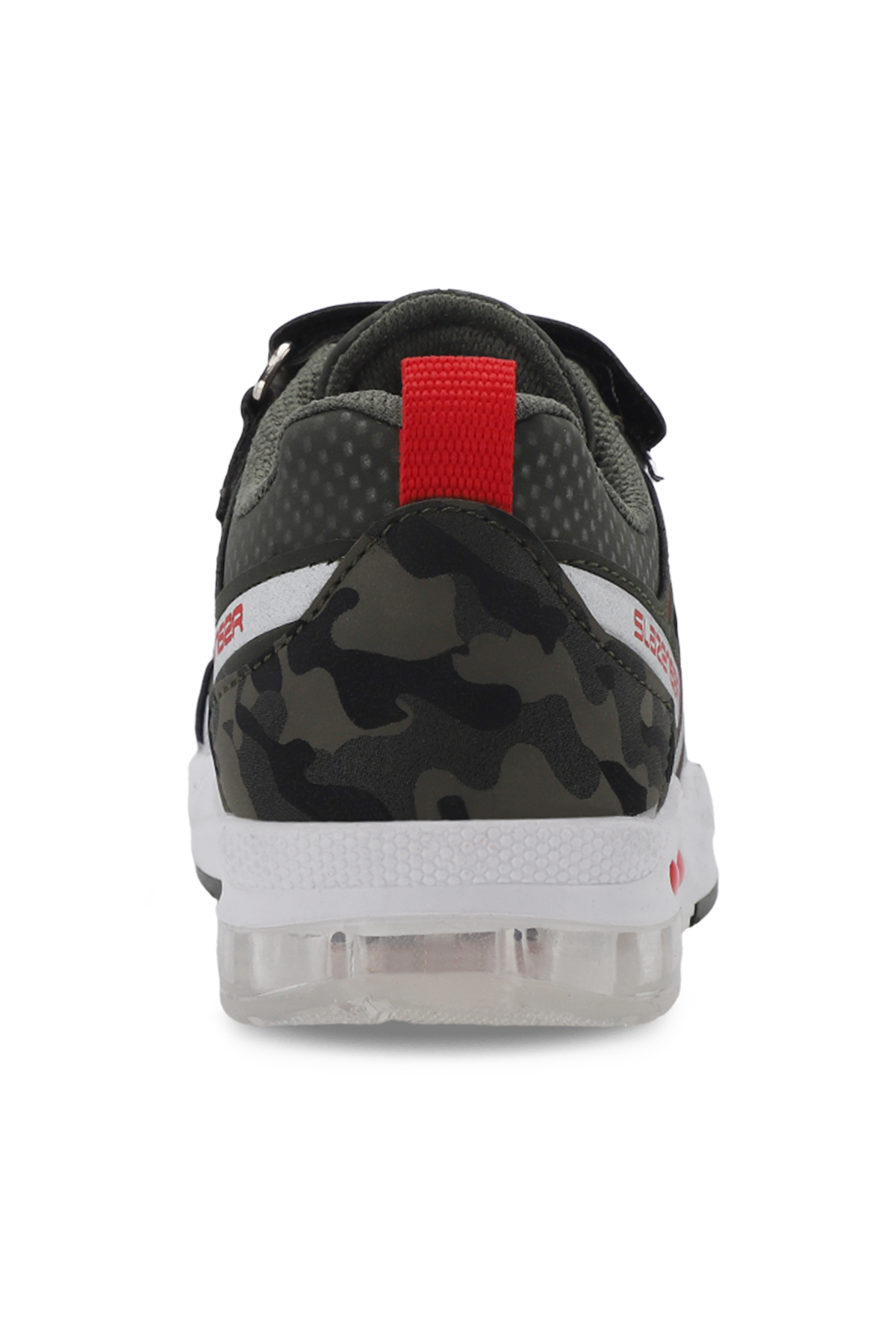 ELIPS Unisex Çocuk Sneaker Ayakkabı Haki Kamuflaj - Görsel 7