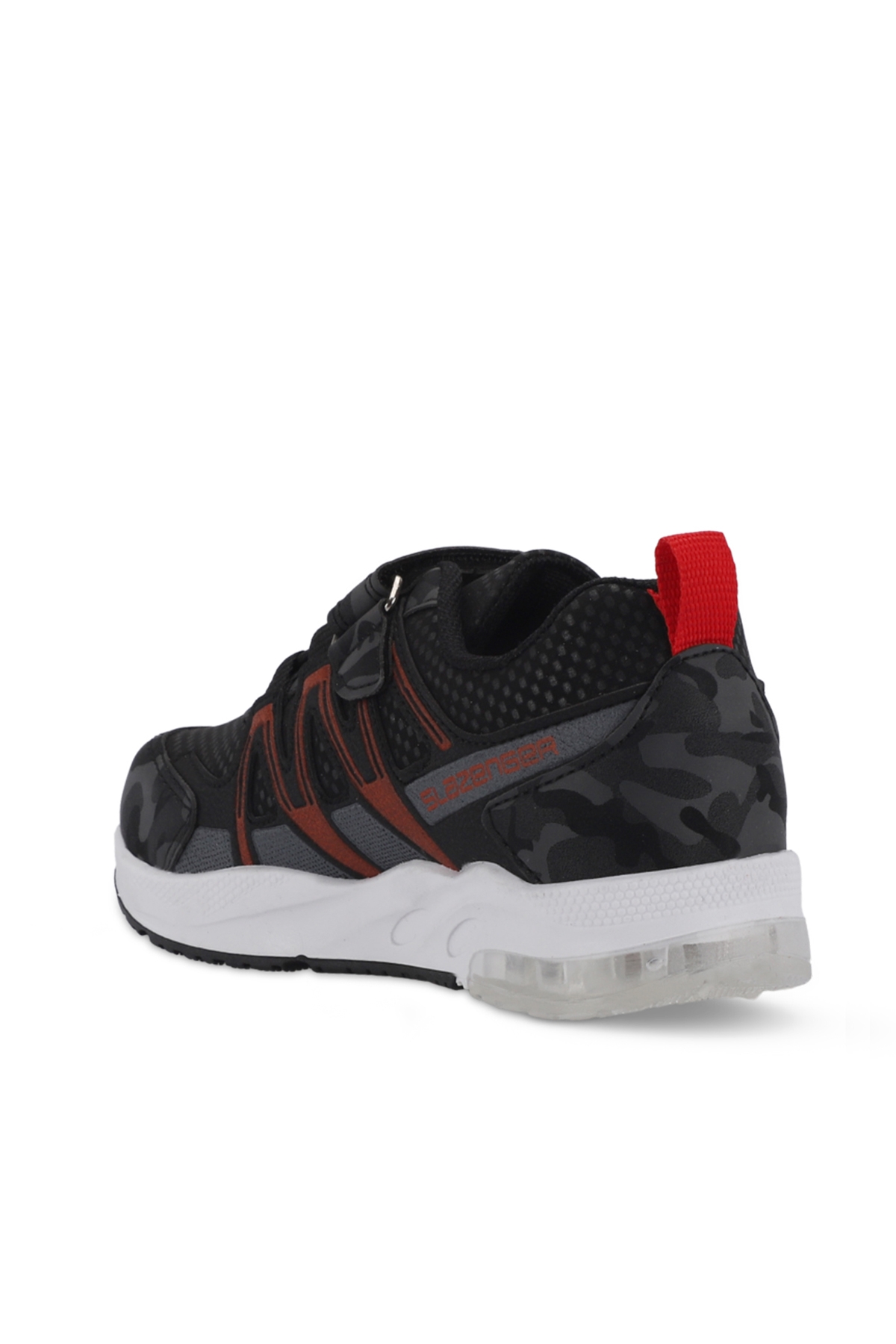 ELIPS Unisex Çocuk Sneaker Ayakkabı Siyah Kamuflaj - Görsel 4