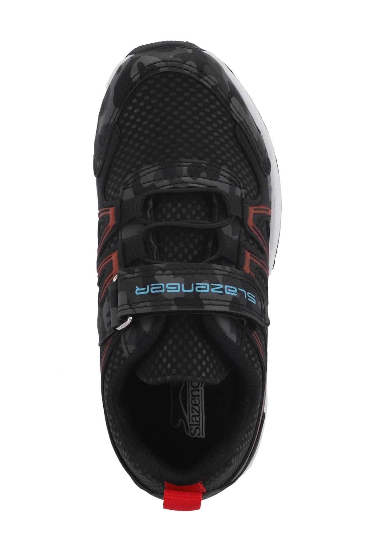 ELIPS Unisex Çocuk Sneaker Ayakkabı Siyah Kamuflaj - Görsel 6