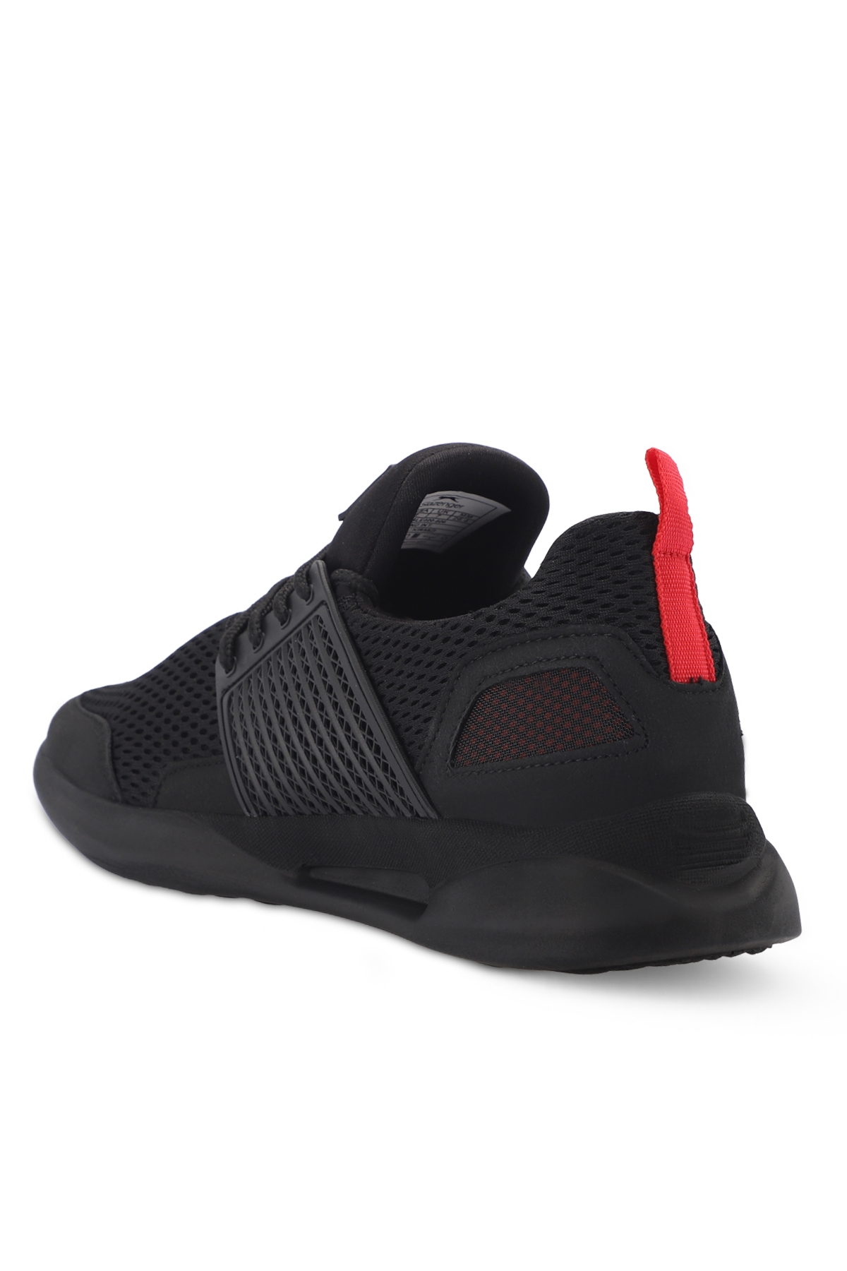 TEND I Erkek Sneaker Ayakkabı Siyah / Kırmızı - Görsel 4