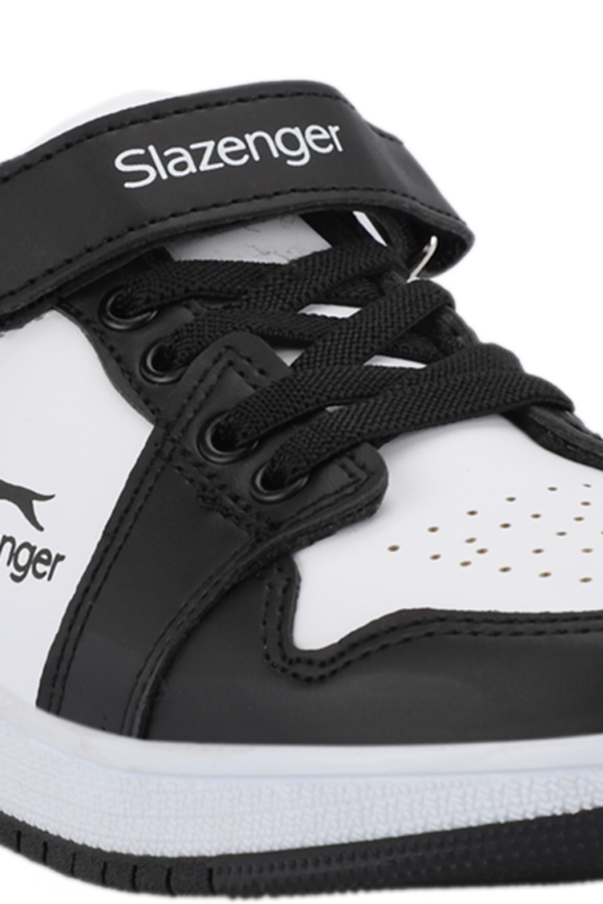 PRINCE I Unisex Çocuk Sneaker Ayakkabı Beyaz / Siyah - Görsel 5