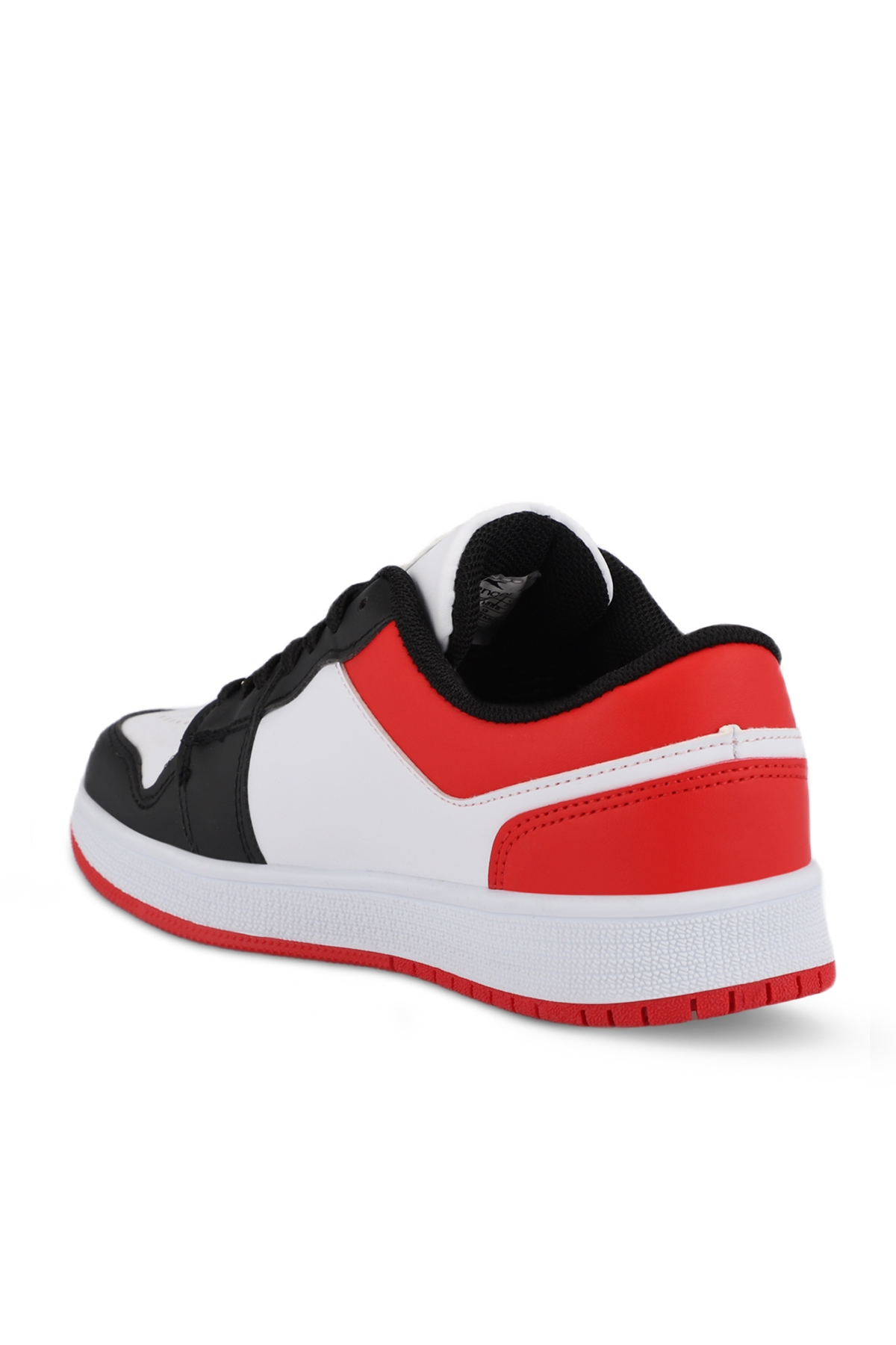 PRINCE I Kadın Sneaker Ayakkabı Beyaz / Siyah / Kırmızı - Görsel 4