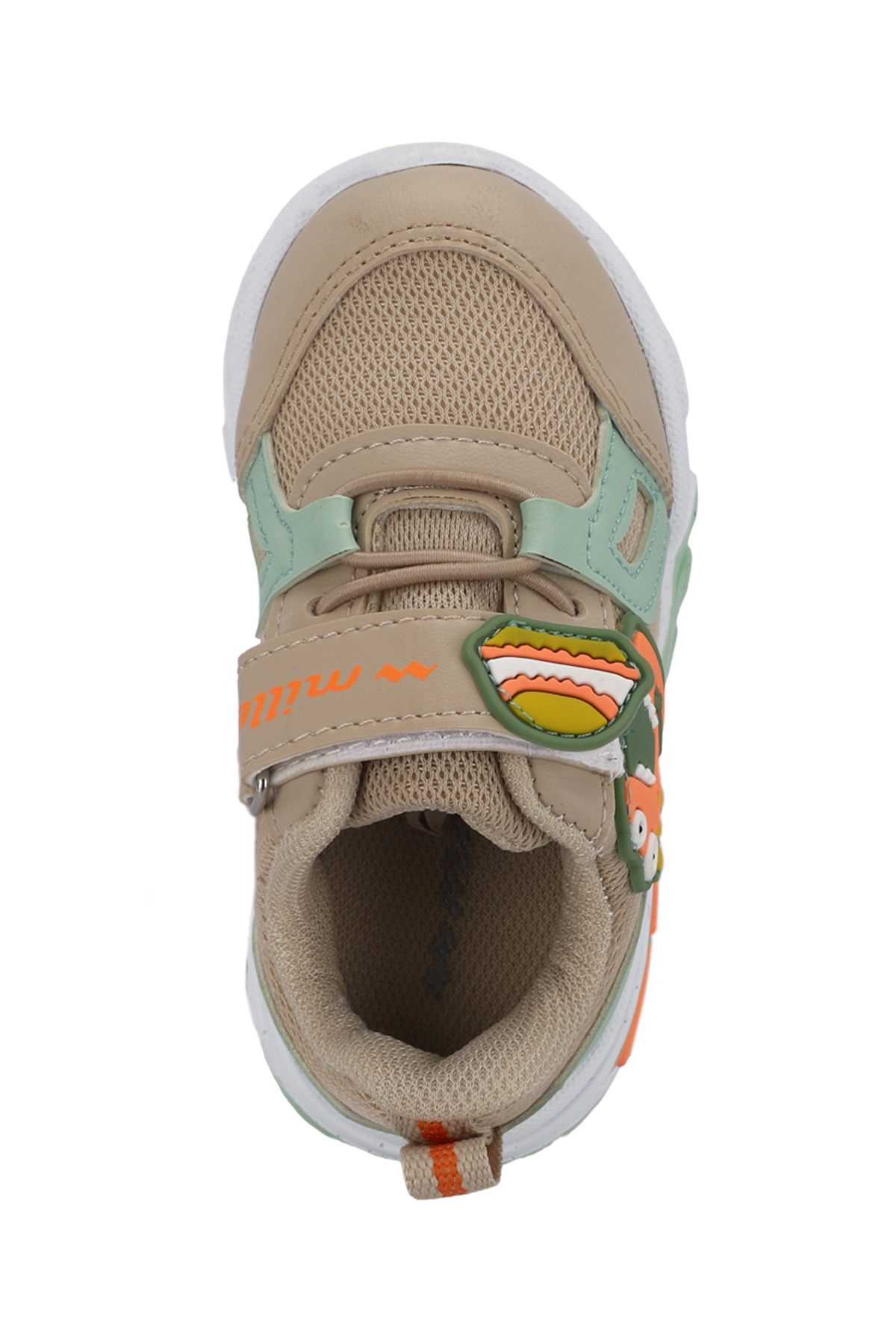 PANAMA IN Unisex Çocuk Sneaker Ayakkabı Bej - Görsel 6